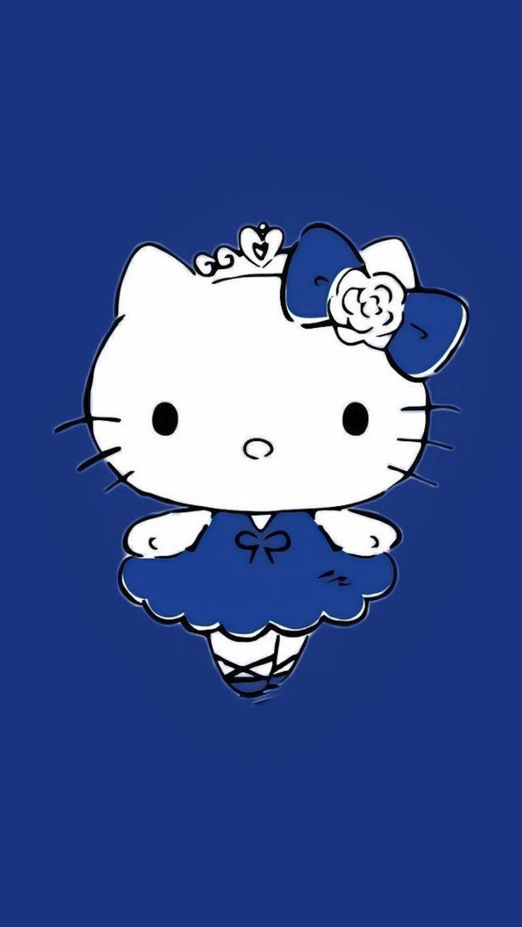 ブルーハローキティの美学 壁紙