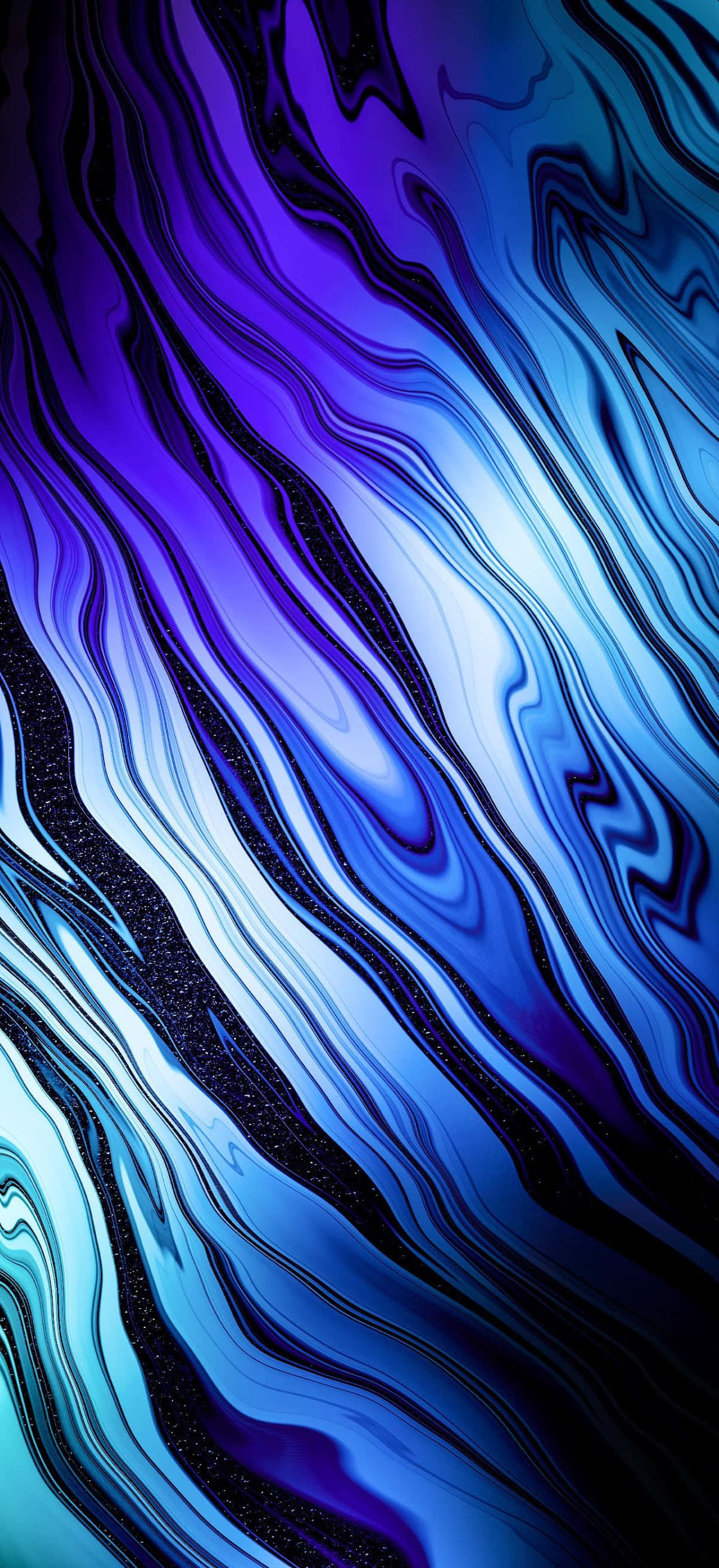 ブルーペイントスワールの審美的な写真 壁紙