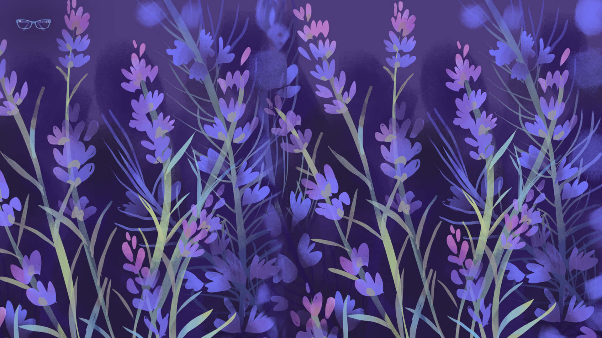 ブルーボネットの花 春のZoom背景 壁紙