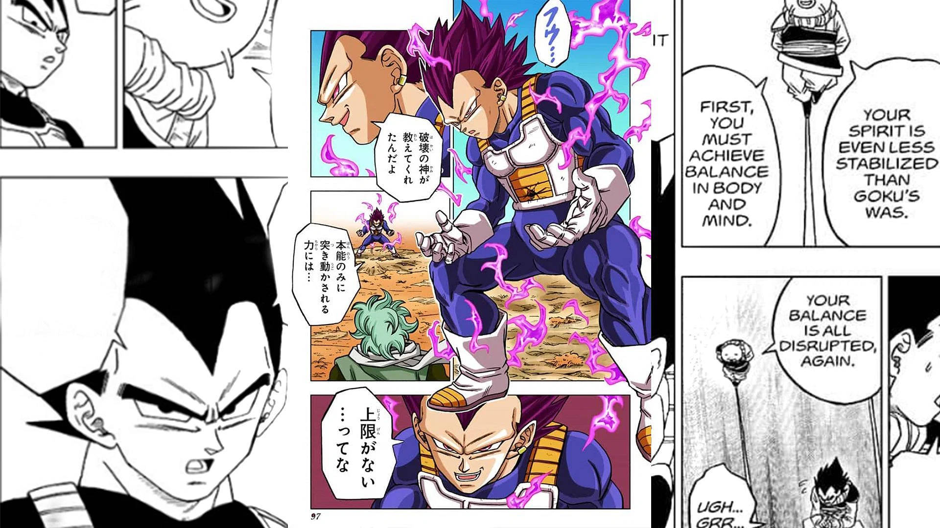 ベジータ 漫画パネル 壁紙