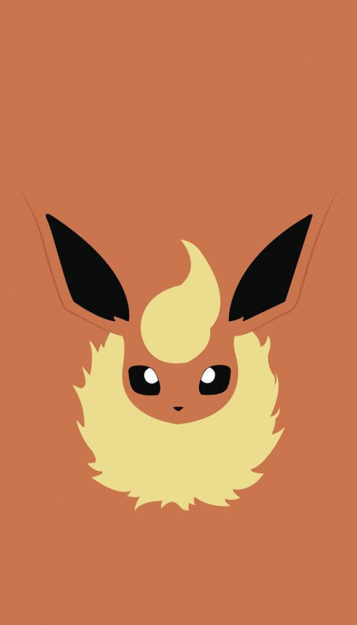 ポケモン ブースター 顔 正面 壁紙