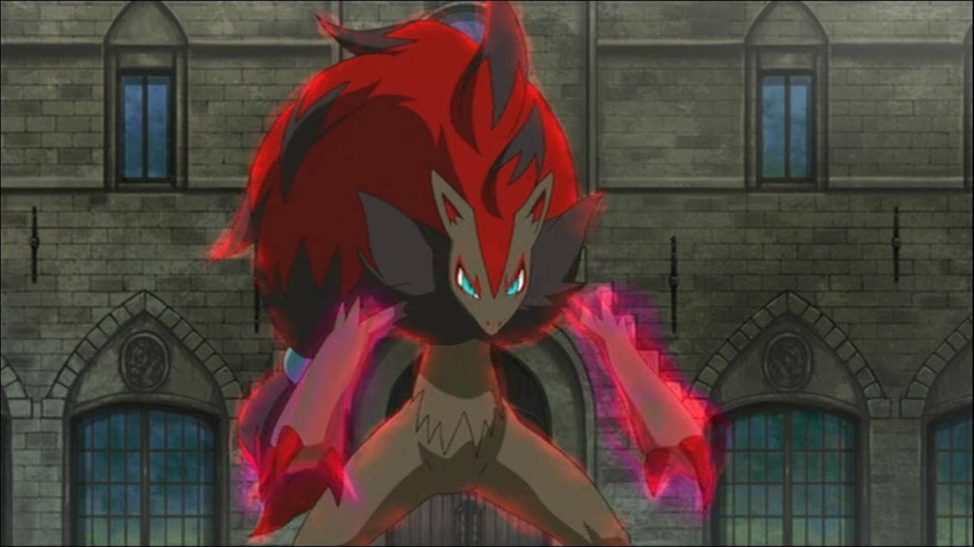 ポケモンアニメのゾロアーク 壁紙