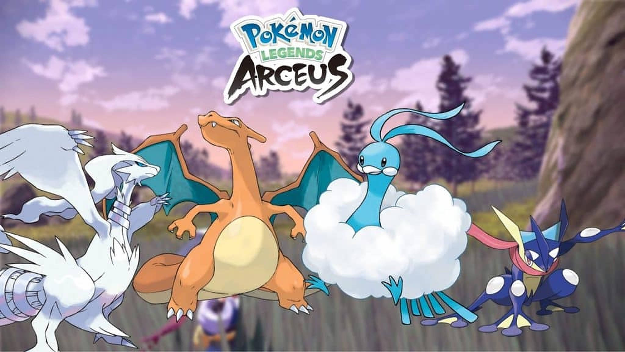 ポケモンレジェンズ アルセウス リザードン 壁紙