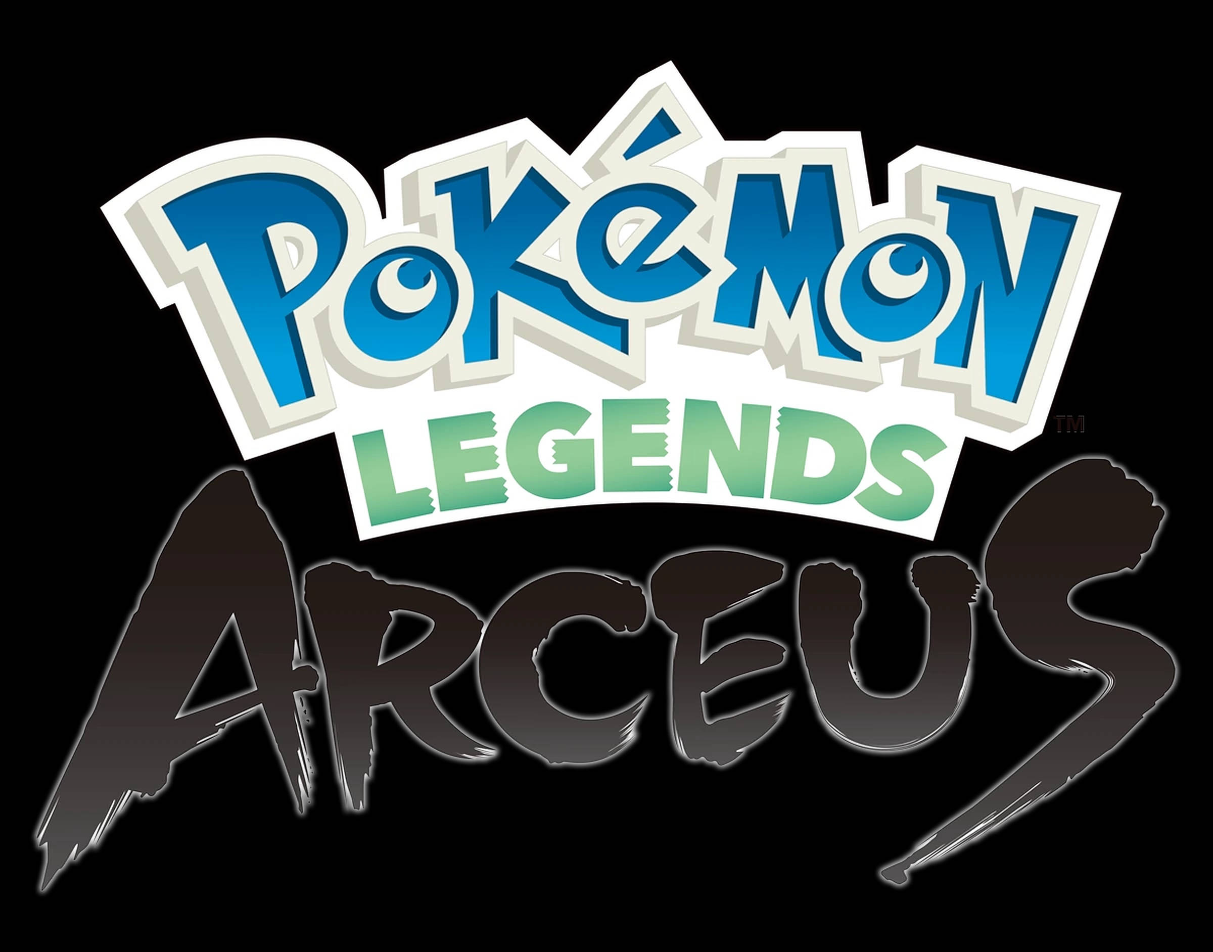 ポケモンレジェンズ アルセウス 黒ポスター 壁紙