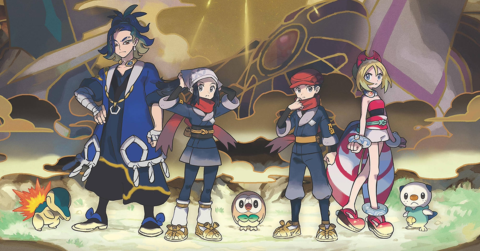 ポケモンレジェンズ アルセウス 架空のキャラクター 壁紙