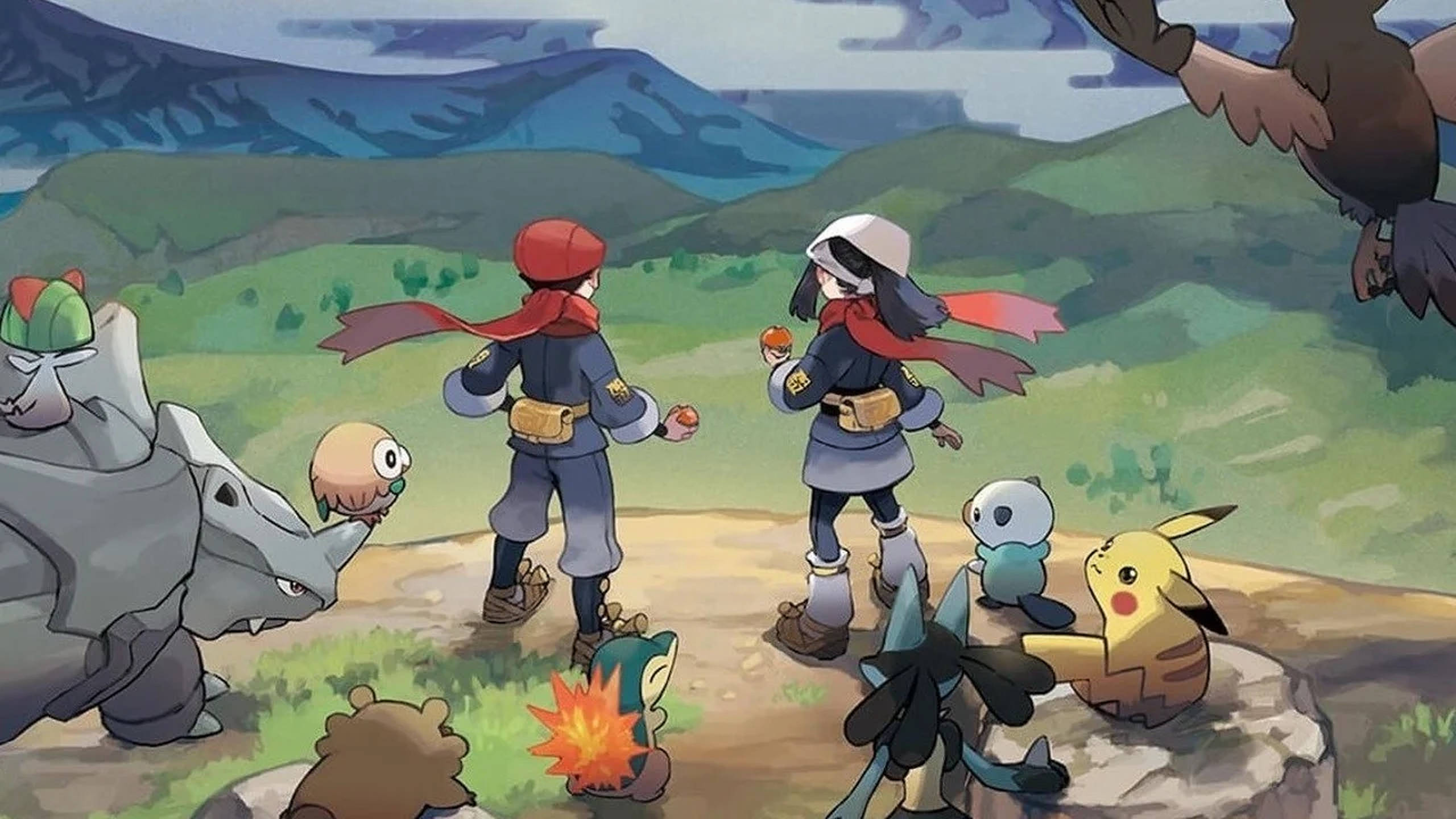 ポケモンレジェンズ アルセウス 山頂 壁紙