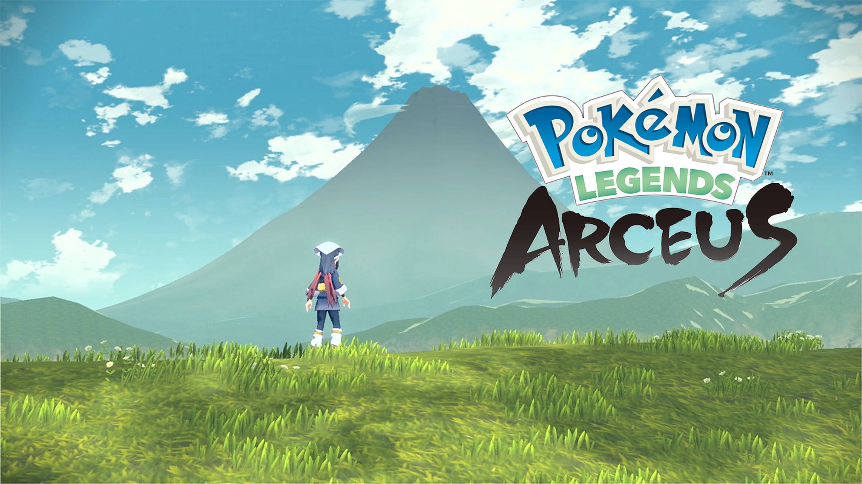 ポケモンレジェンズ アルセウス 山岳風景 壁紙