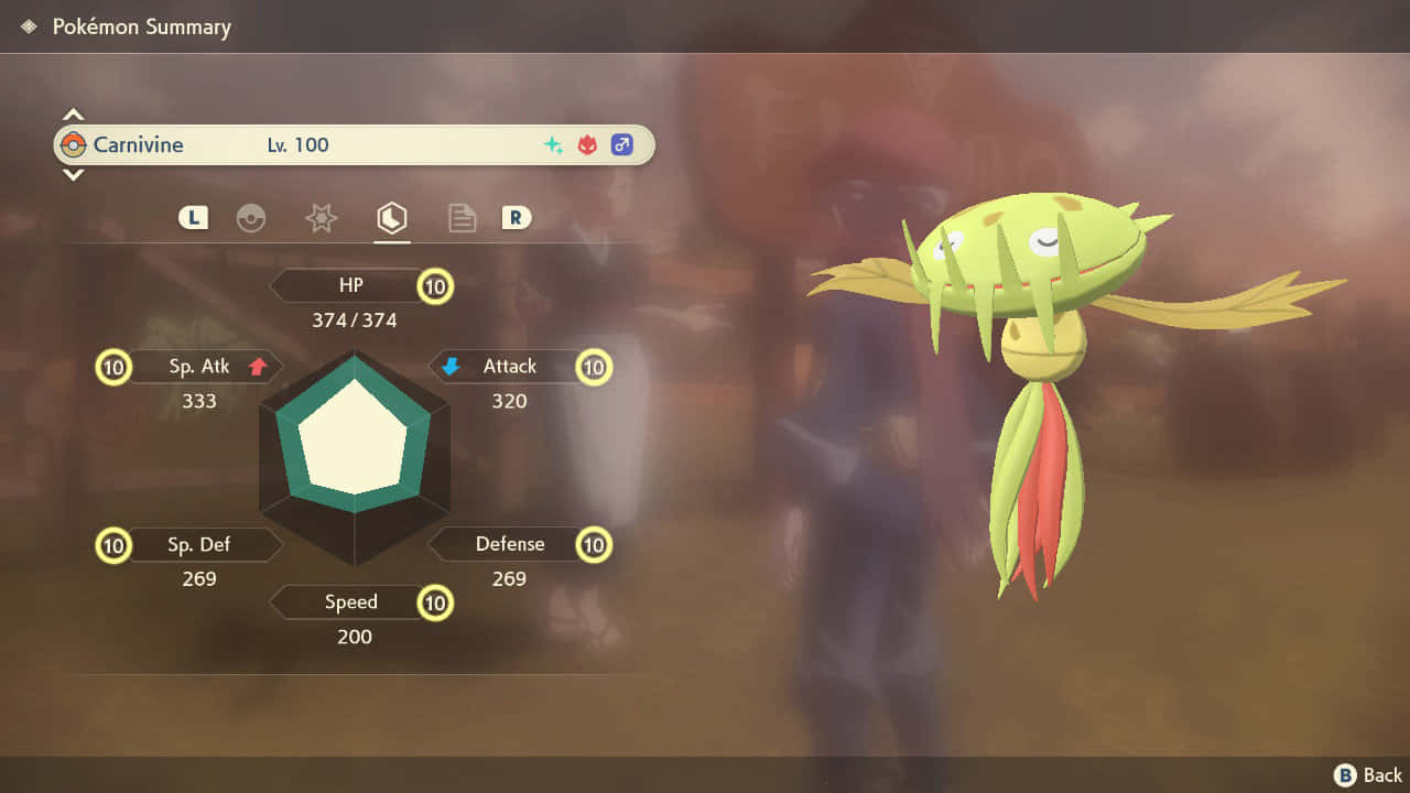 「ポケモンレジェンズ アルセウス」に登場するマスキッパの活躍シーン 壁紙