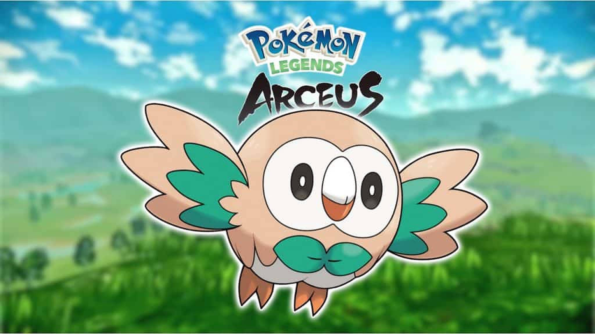 ポケモンレジェンズ アルセウス モクロー 壁紙