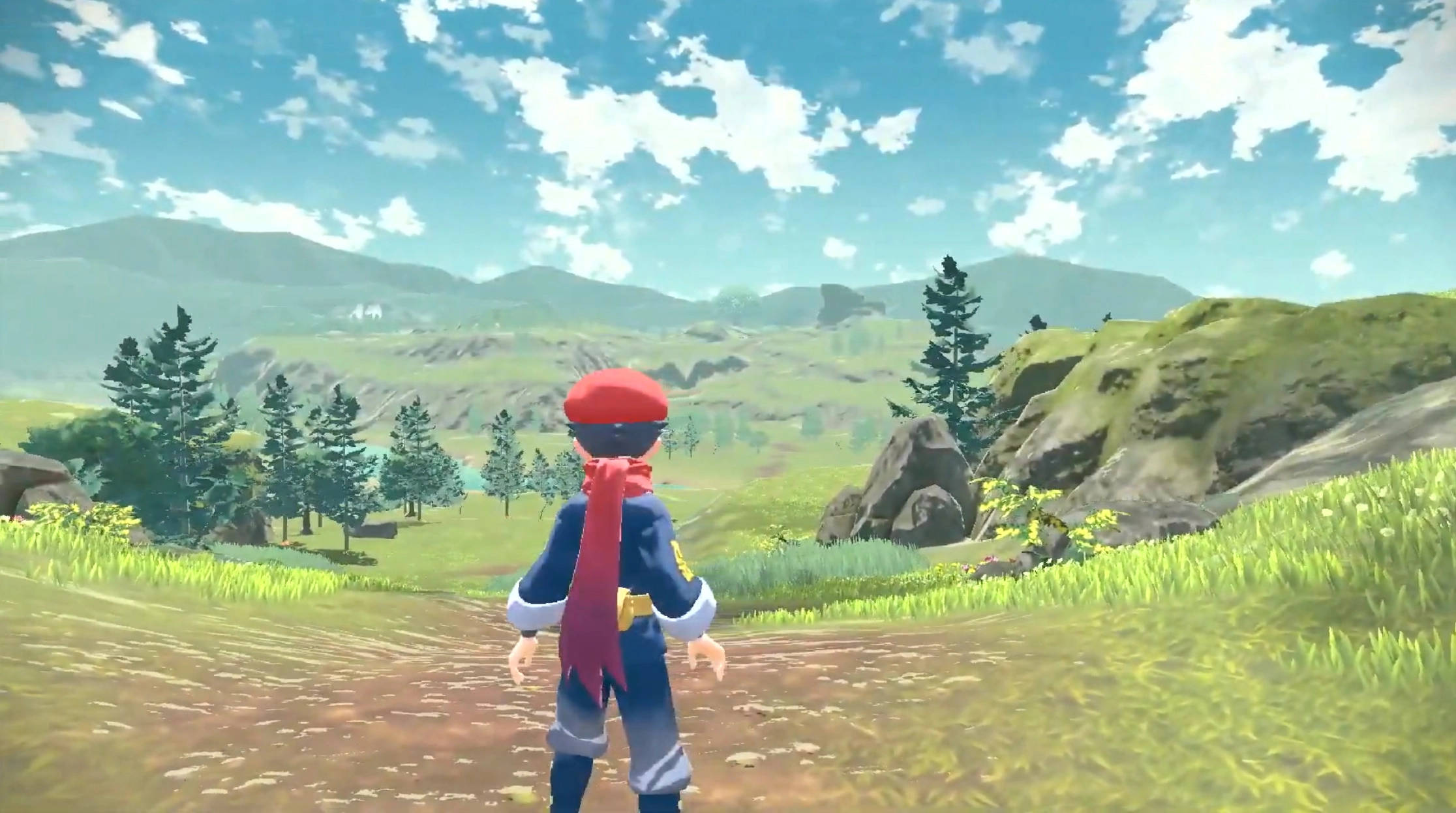 ポケモンレジェンズ アルセウスの風景 壁紙