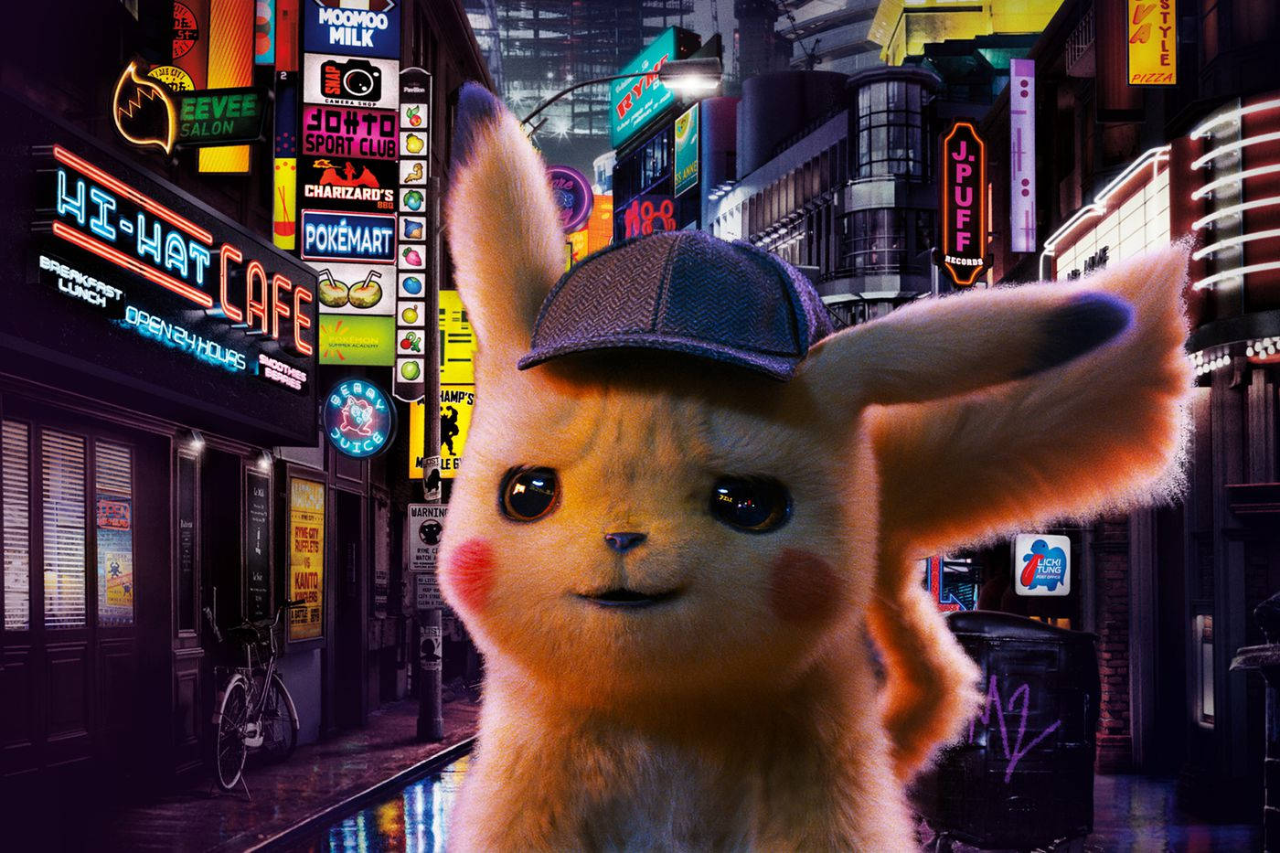 ポケモン名探偵ピカチュウ 決意の表情 壁紙