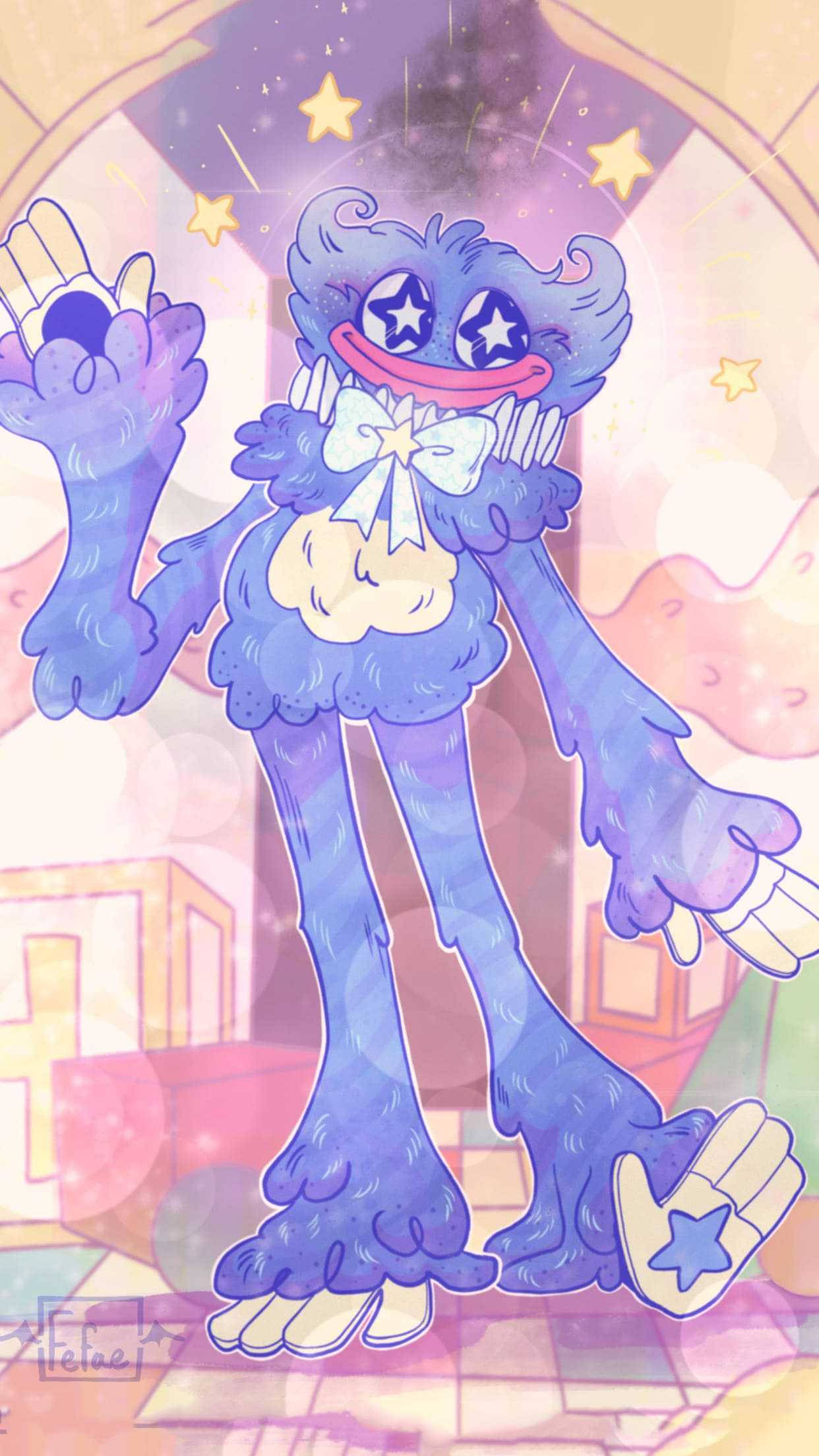 ポピープレイタイム かわいいハギー・ワギー 壁紙