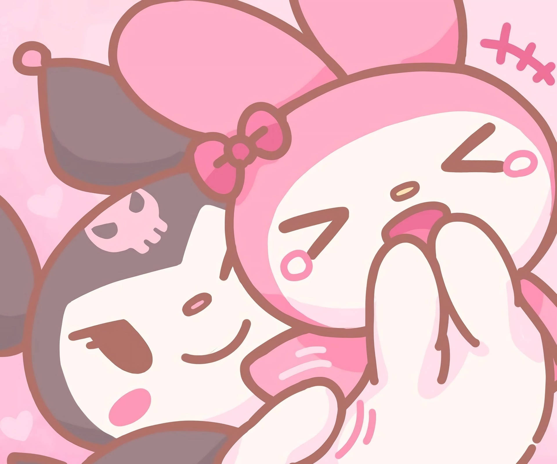 マイメロディ クロミ 可愛いマイメロと一緒
