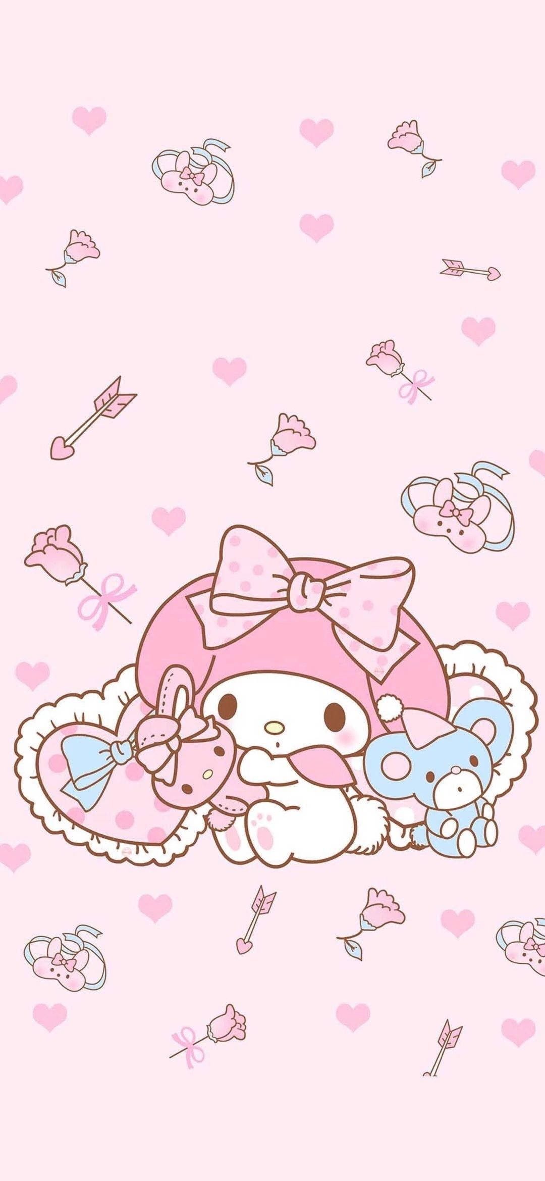 マイメロディ 白いウサギ 壁紙