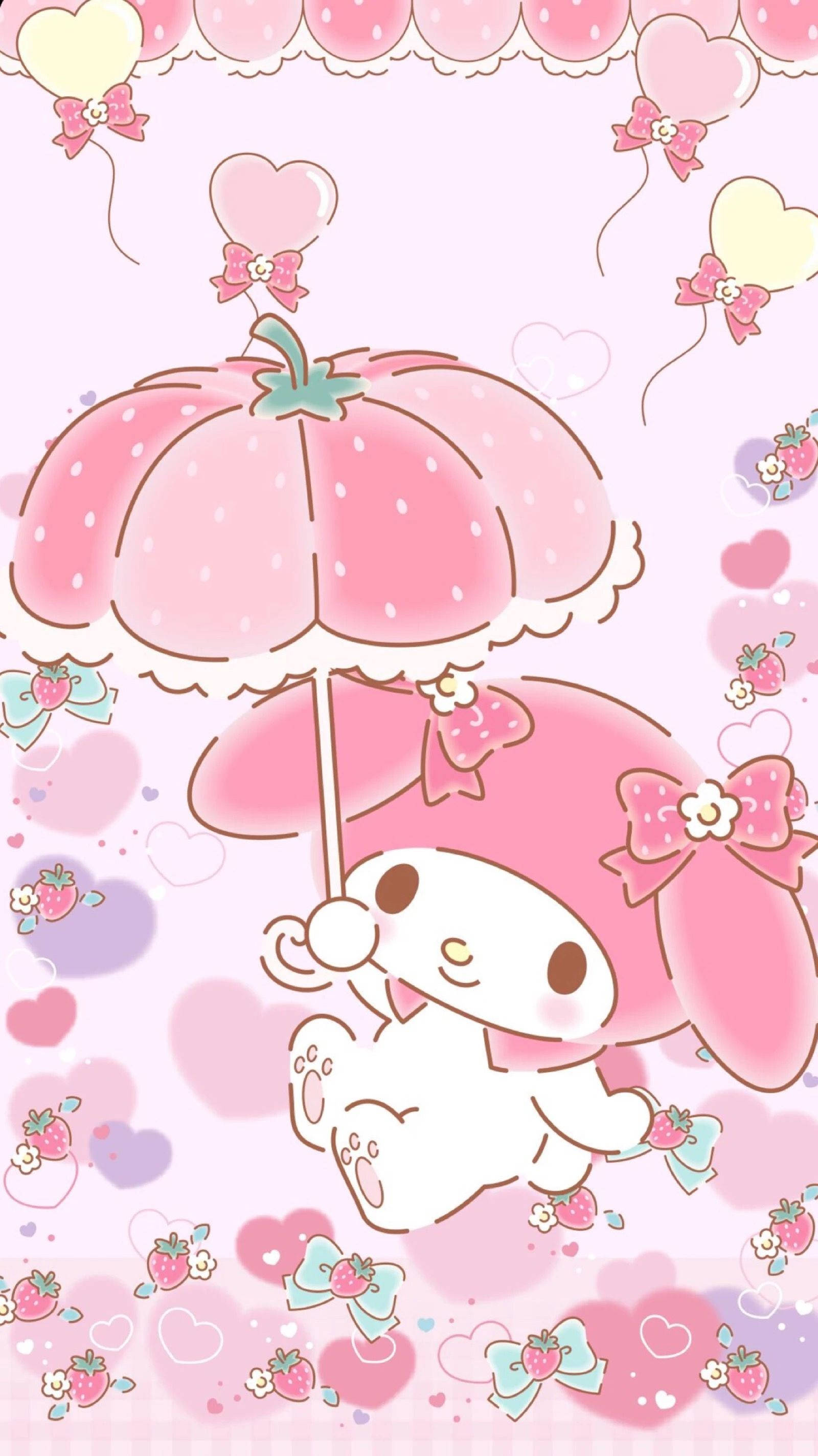 マイメロディかわいいiPhone 壁紙