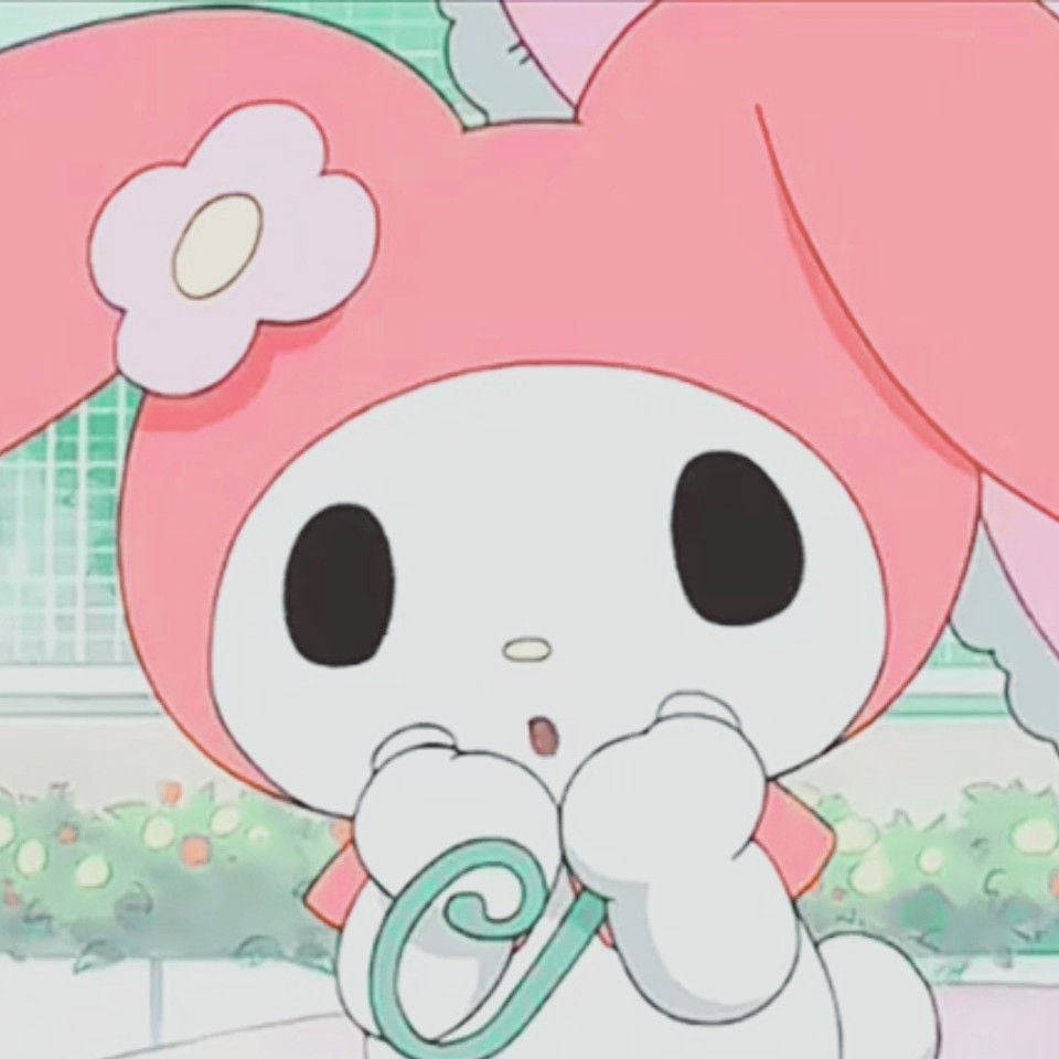 マイメロディかわいい顔のプロフィール画像 壁紙