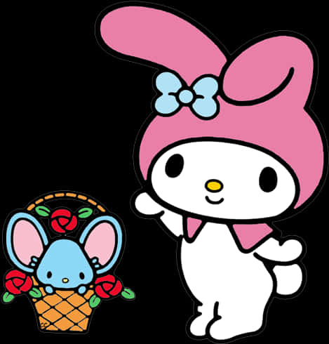 マイメロディとお友達 壁紙