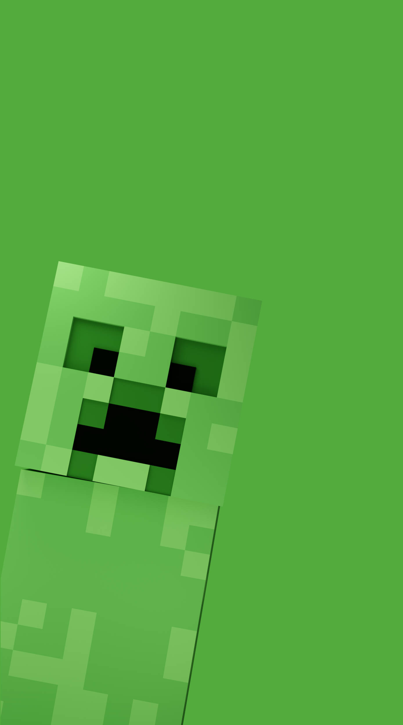 マインクラフト フォン グリーン クリーパー 壁紙