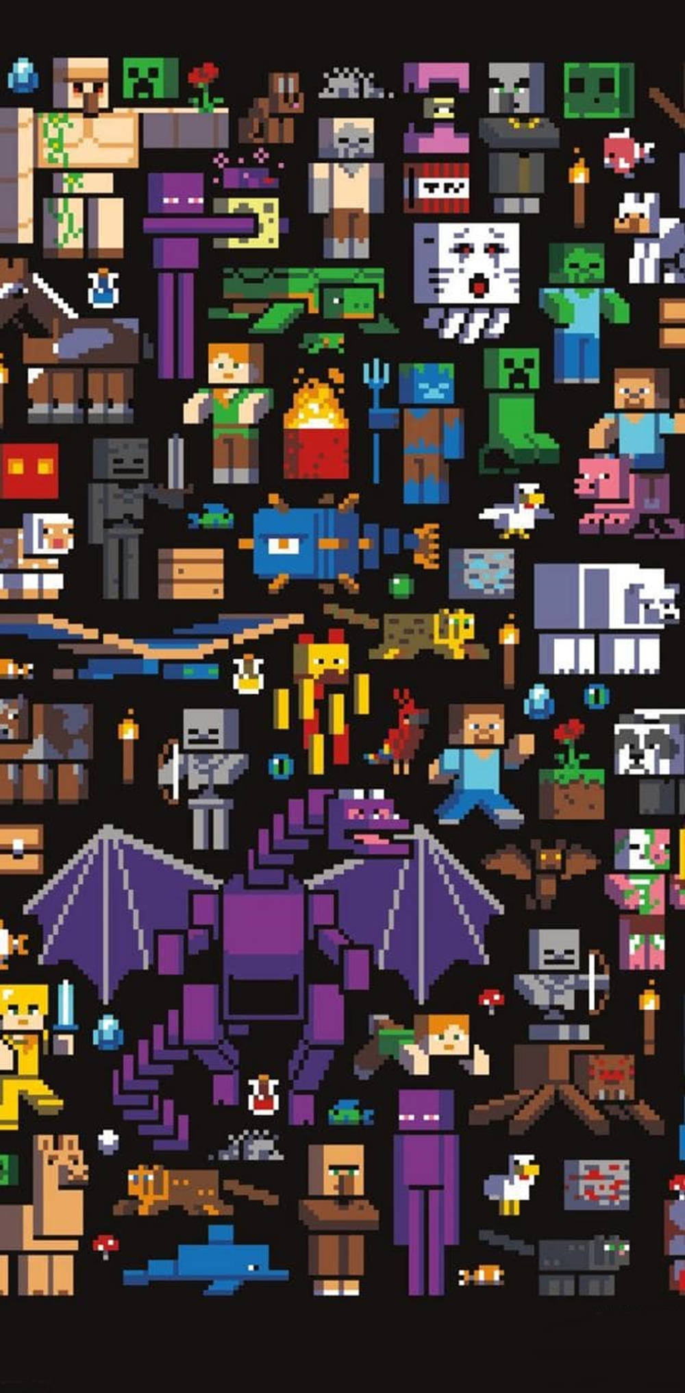マインクラフト モブベリー キャラクター 壁紙