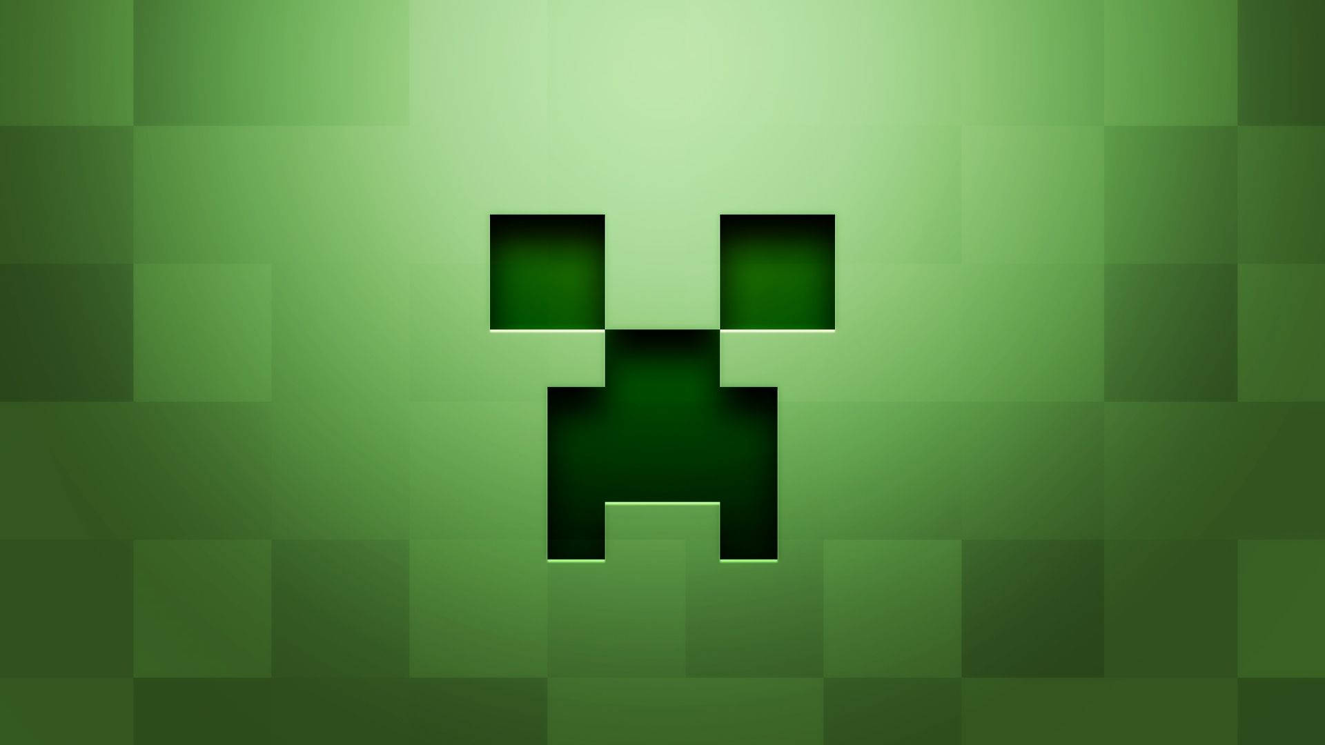 マインクラフト クリーパーフェイス キャラクター ピクセル 壁紙