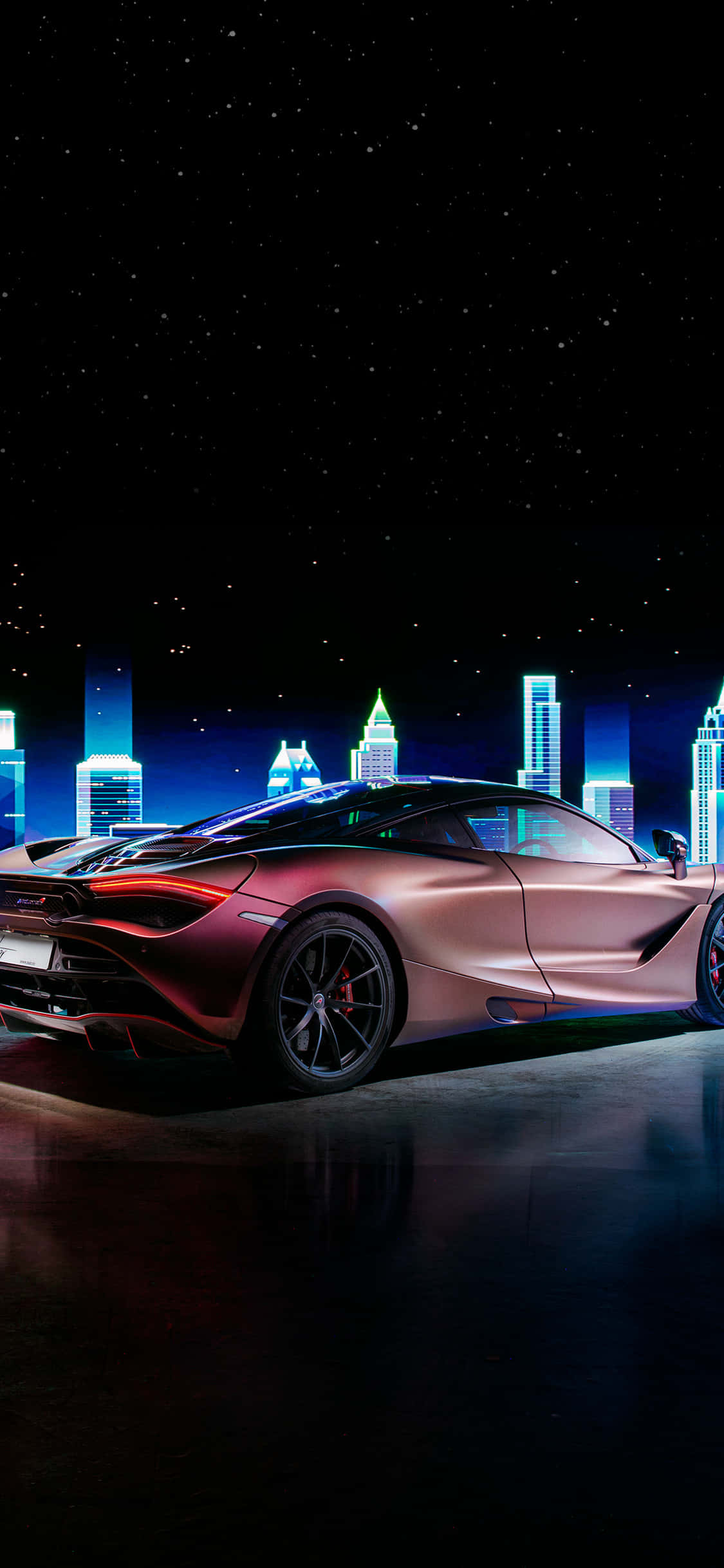 McLaren 720sで疾走、iPhone Xsと共に 壁紙