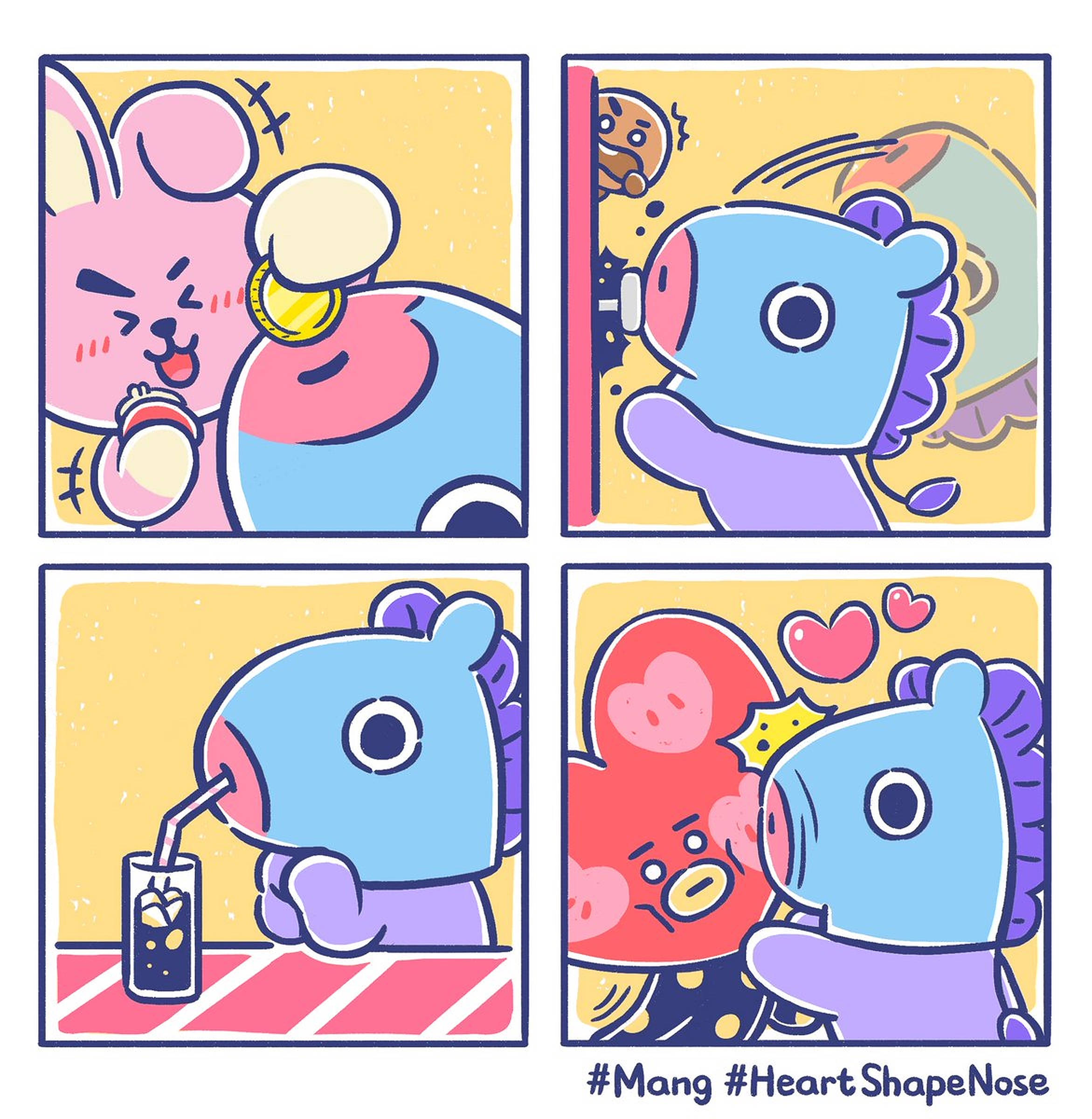 マングBT21コミック 壁紙