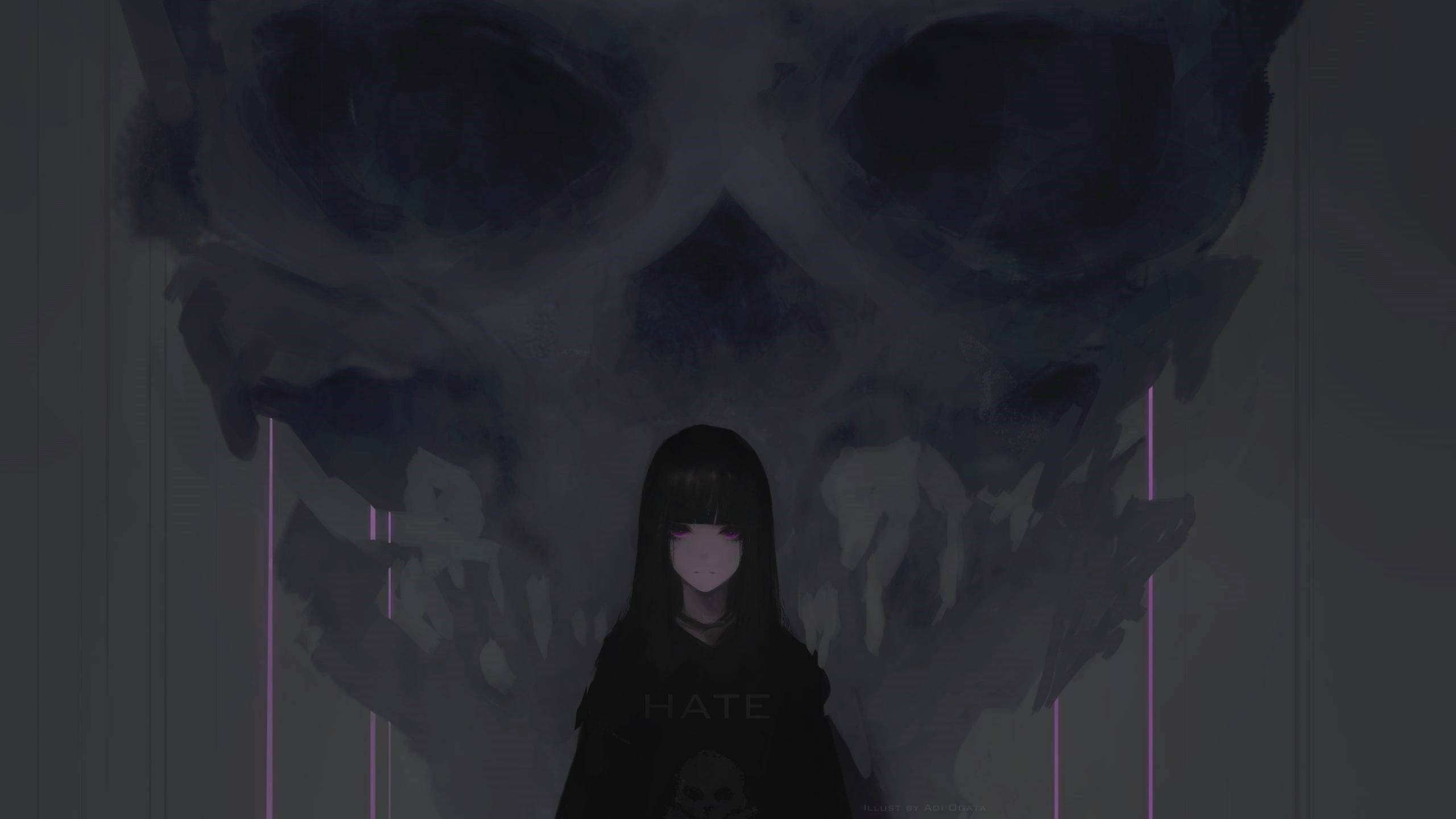 ミス・ハンチャン ブラックアニメ 壁紙