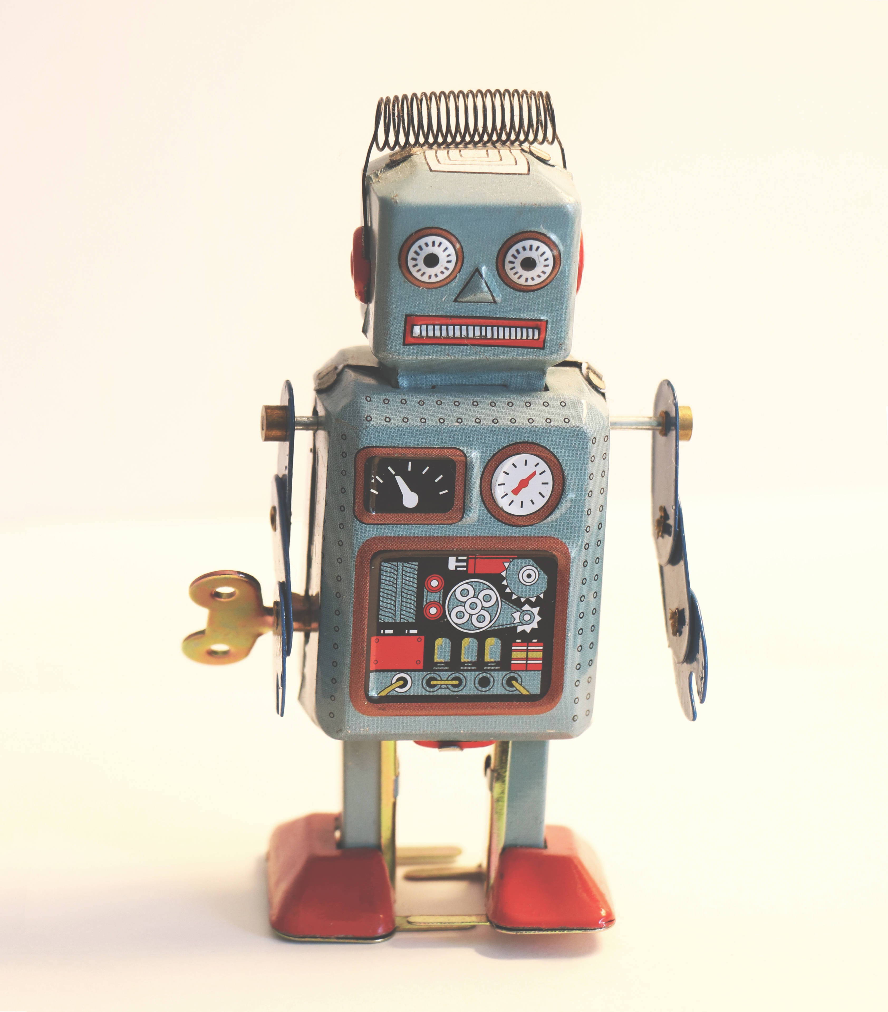 ミニチュア ヴィンテージロボット 壁紙