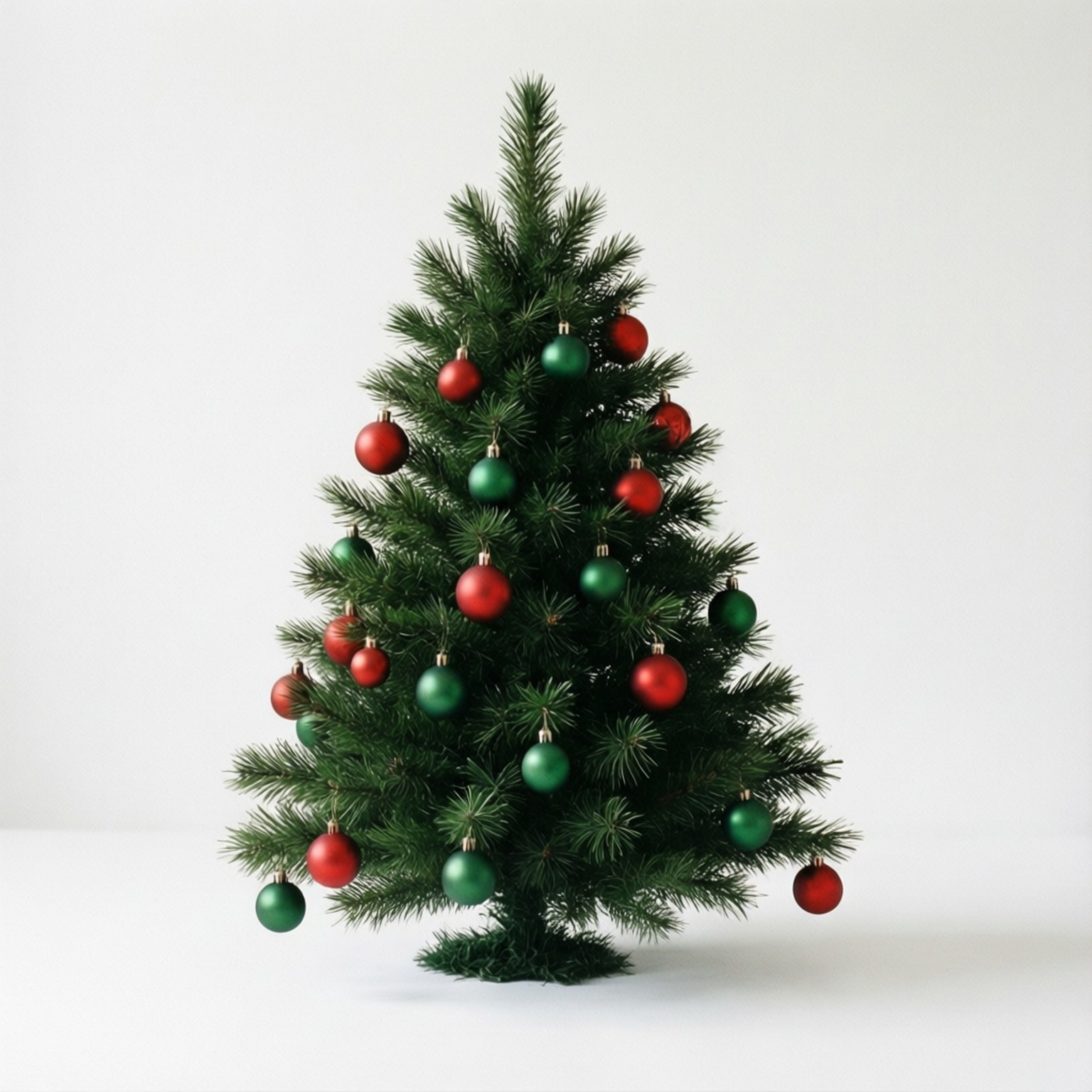 ミニマリストなクリスマスツリー 壁紙