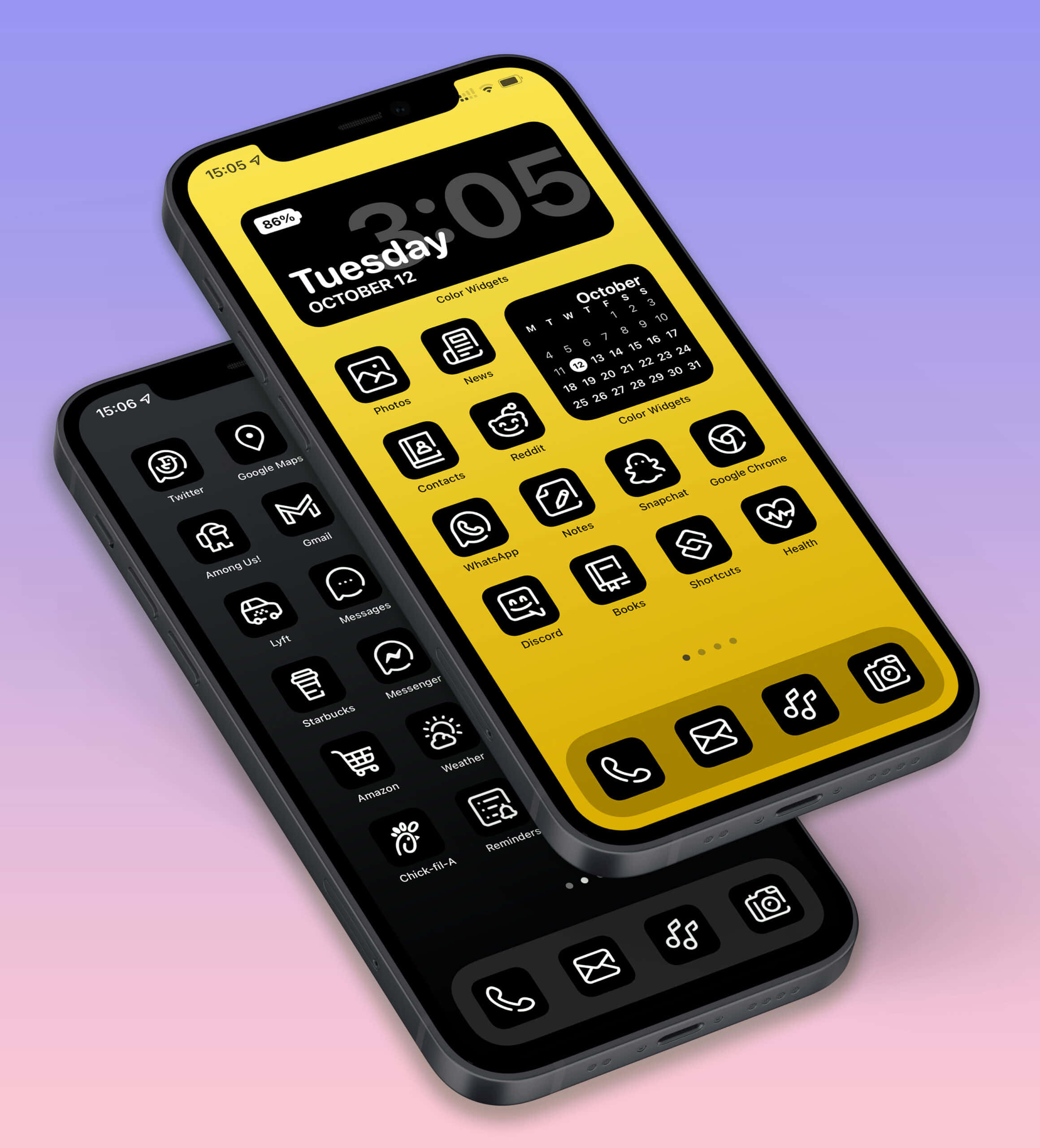 ミニマルで美しいiPhone用壁紙 壁紙