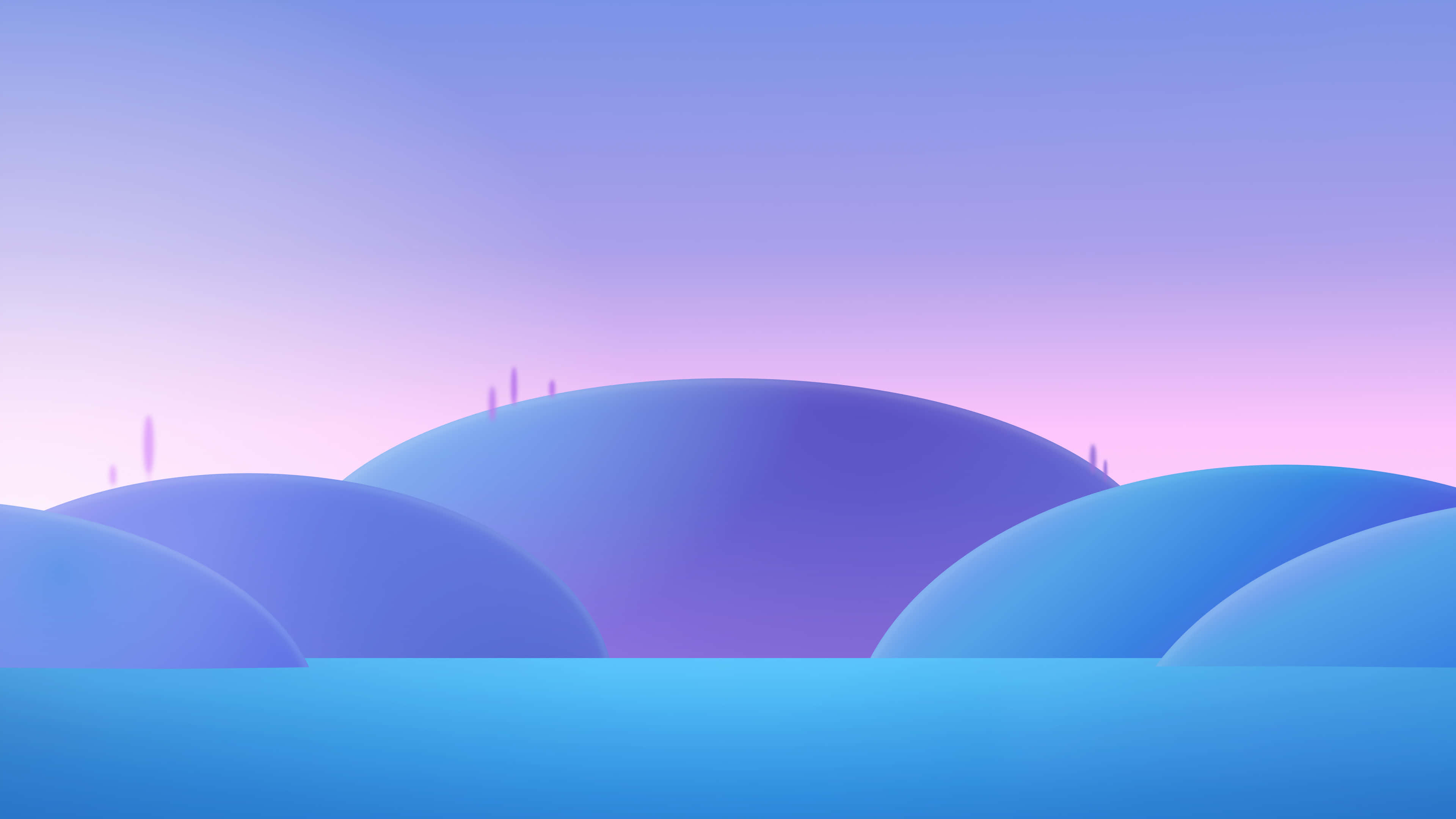 ミニマルなカラフルピクセルデザインの背景 壁紙