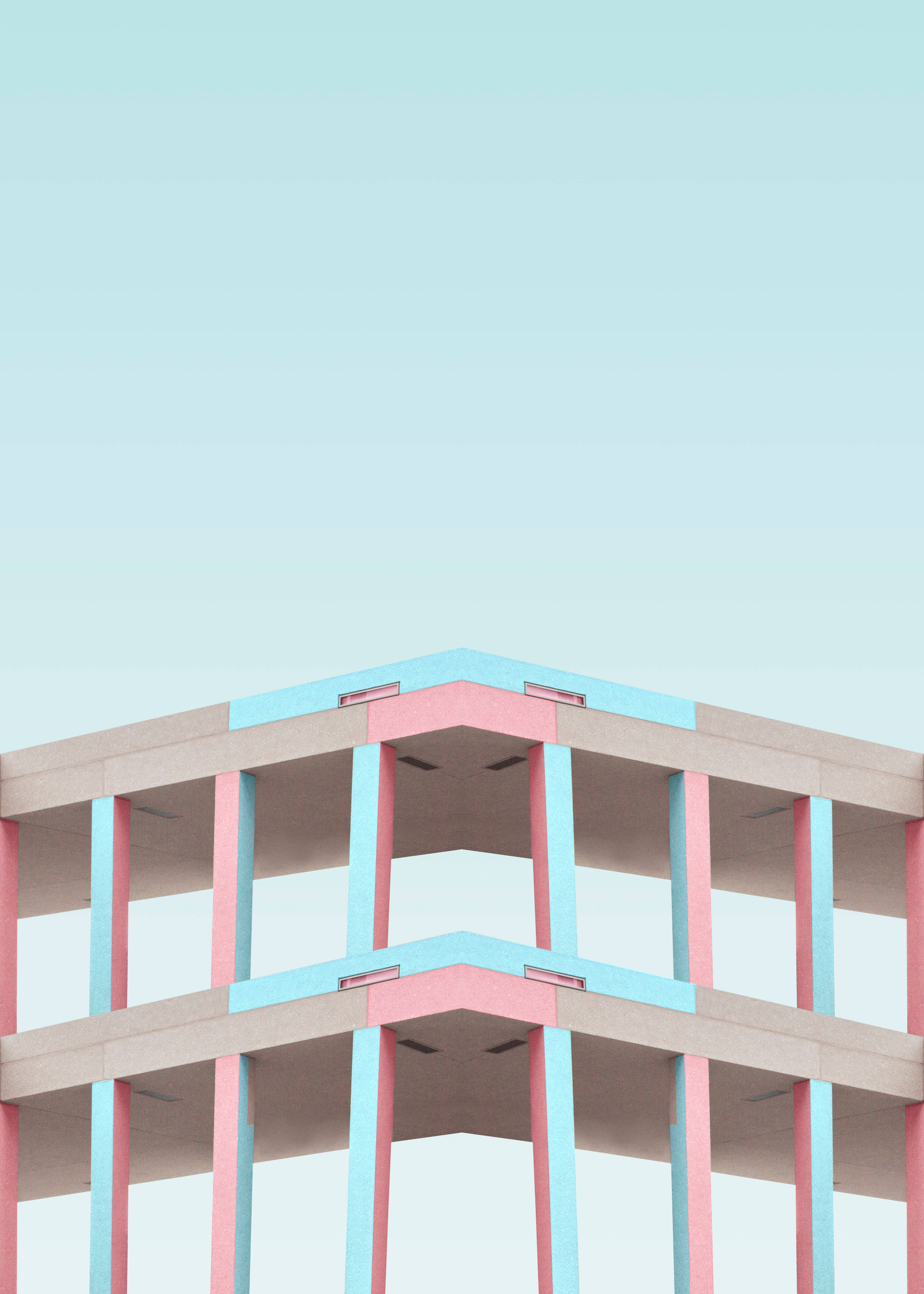 ミニマル建築 壁紙