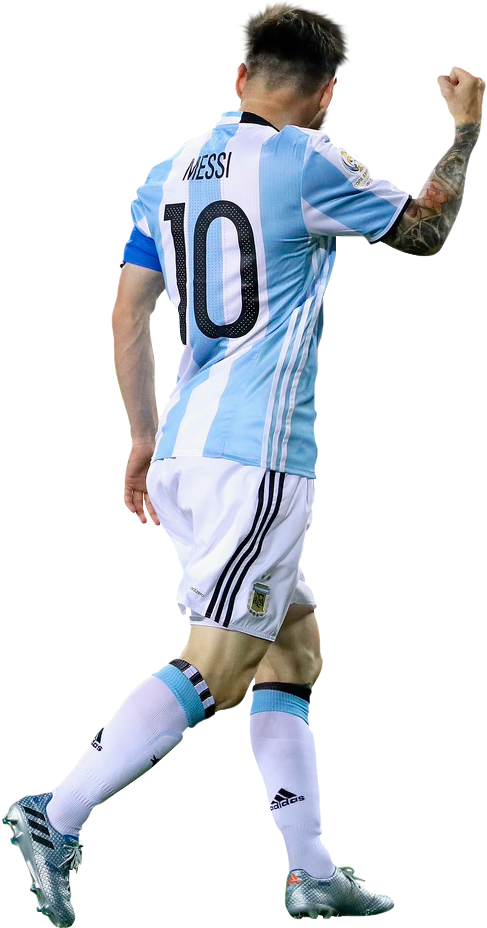 メッシ アルゼンチン代表ユニフォーム 歓喜のガッツポーズ 壁紙