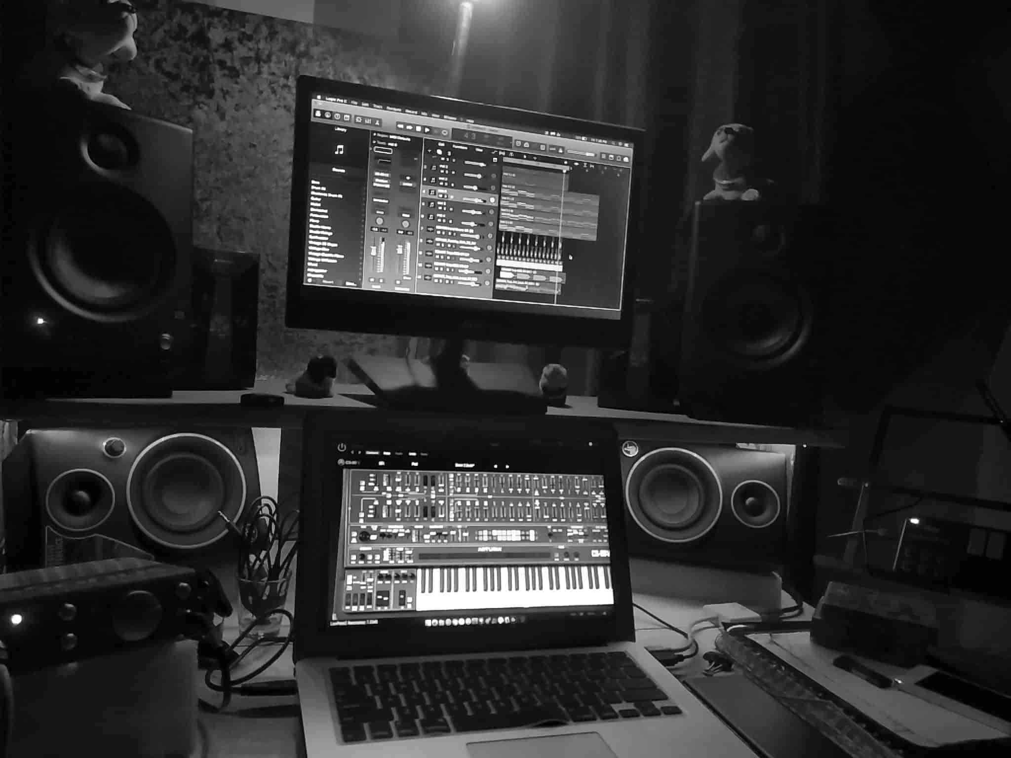 モノクロームのFL Studio壁紙 壁紙