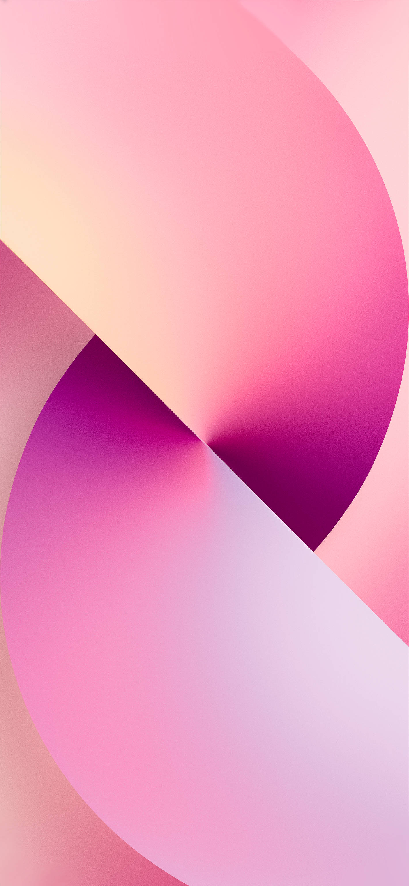 ライトピンクアート iPhone 13 Pro 壁紙