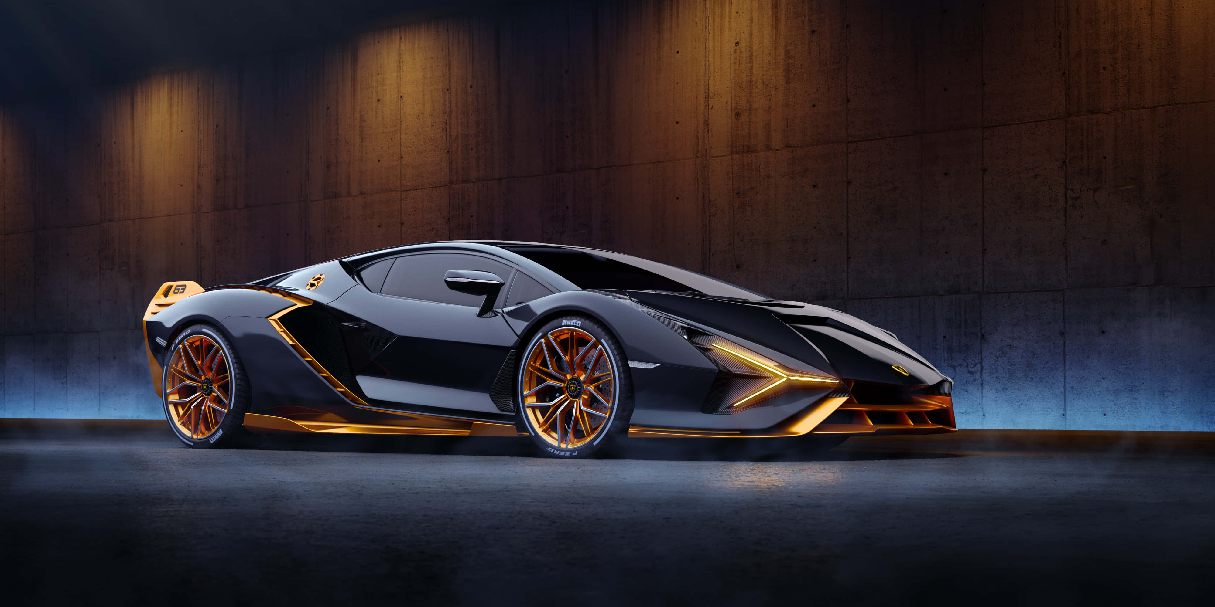 ランボルギーニのパワーを体感せよ 壁紙