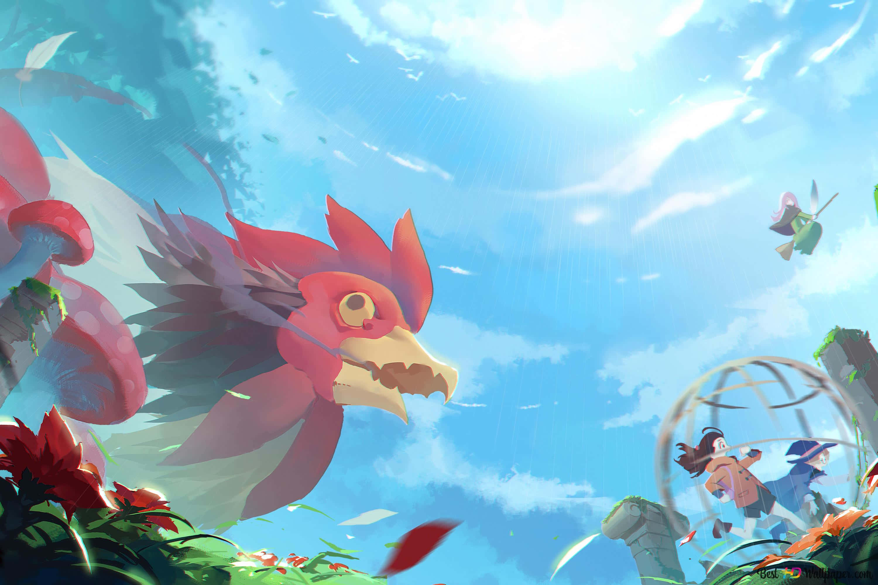 リトルウィッチアカデミア コカトリス イラスト 壁紙