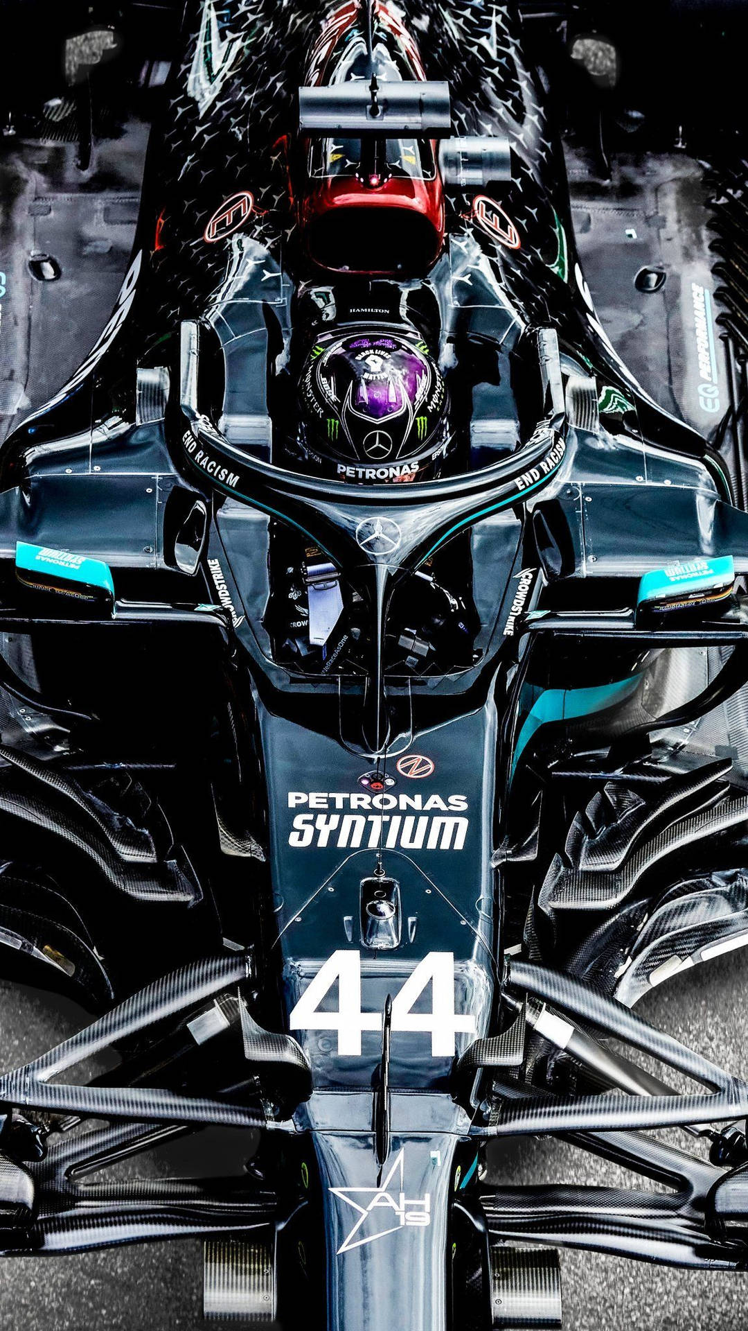 ルイス・ハミルトン オーバーヘッドビュー