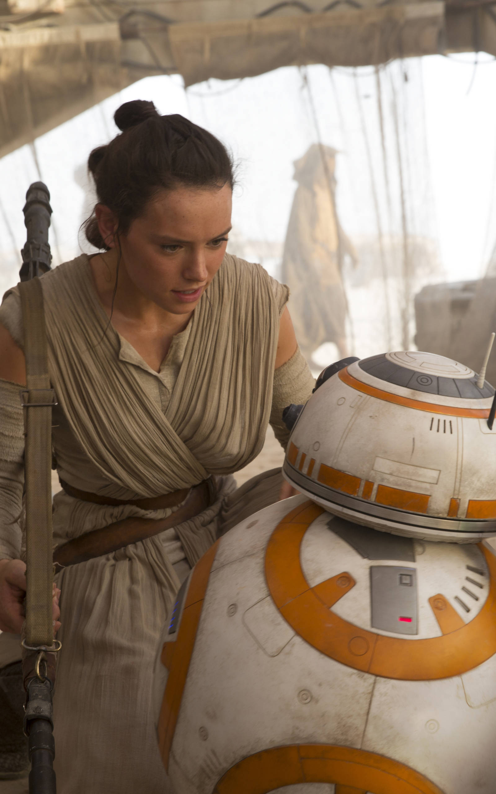 レイとBB-8 スター・ウォーズ タブレット 壁紙