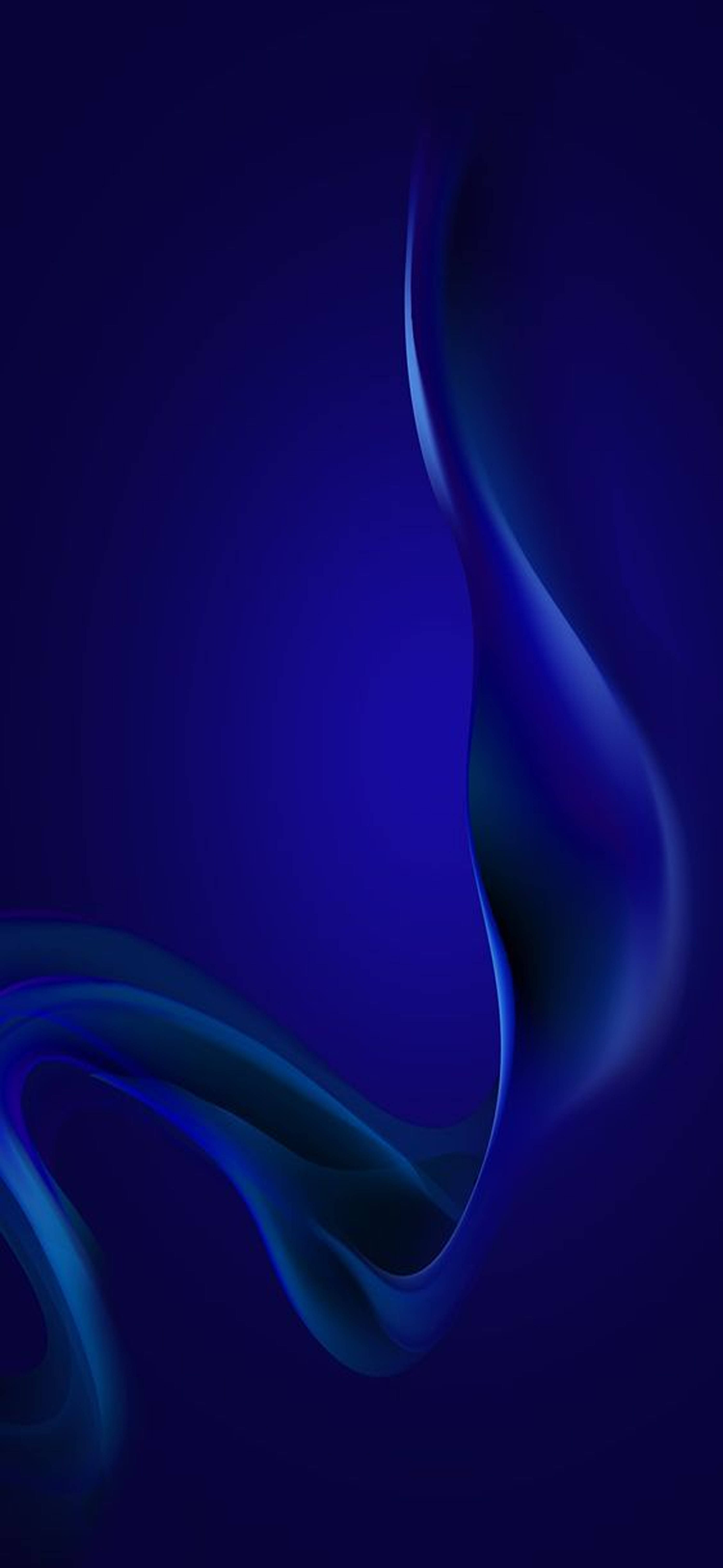 ロイヤルブルーの抽象的なRedmi Note 9 Pro 壁紙