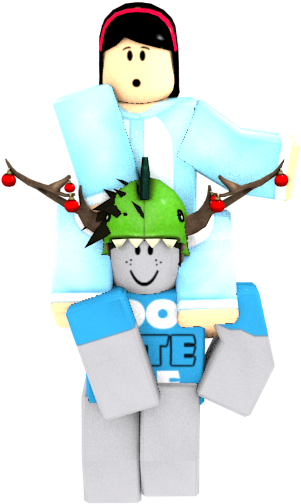 ロブロックス キャラクター フェスティブ衣装 トナカイ帽子 壁紙