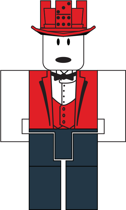 ロブロックスキャラクターのフォーマルな装い 壁紙