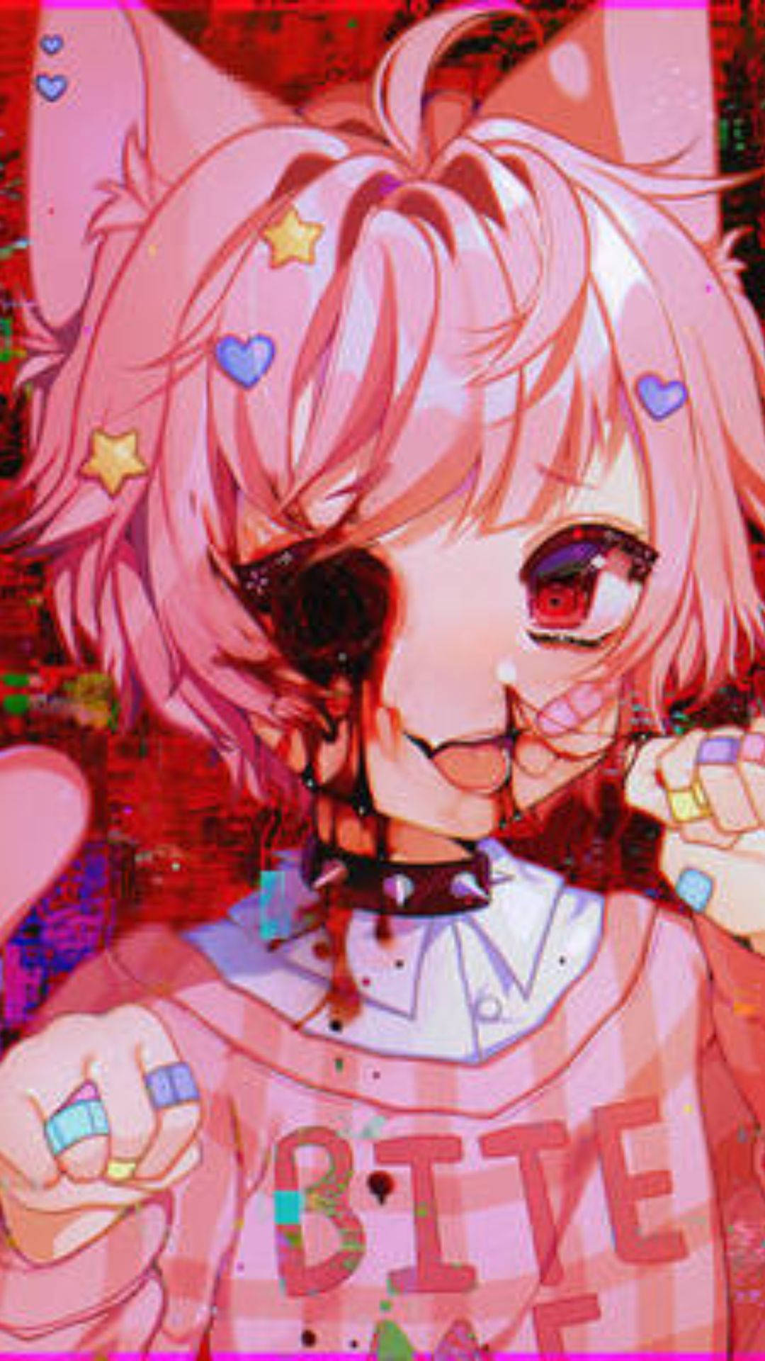 不気味で可愛いアニメのプロフィール画像 壁紙