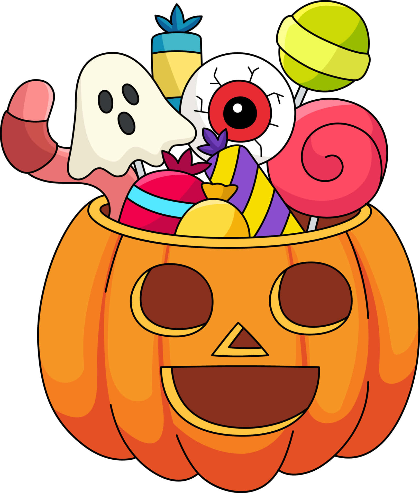 不気味なハロウィンの夜に恐怖の驚きが満ちたお化け屋敷！ 壁紙