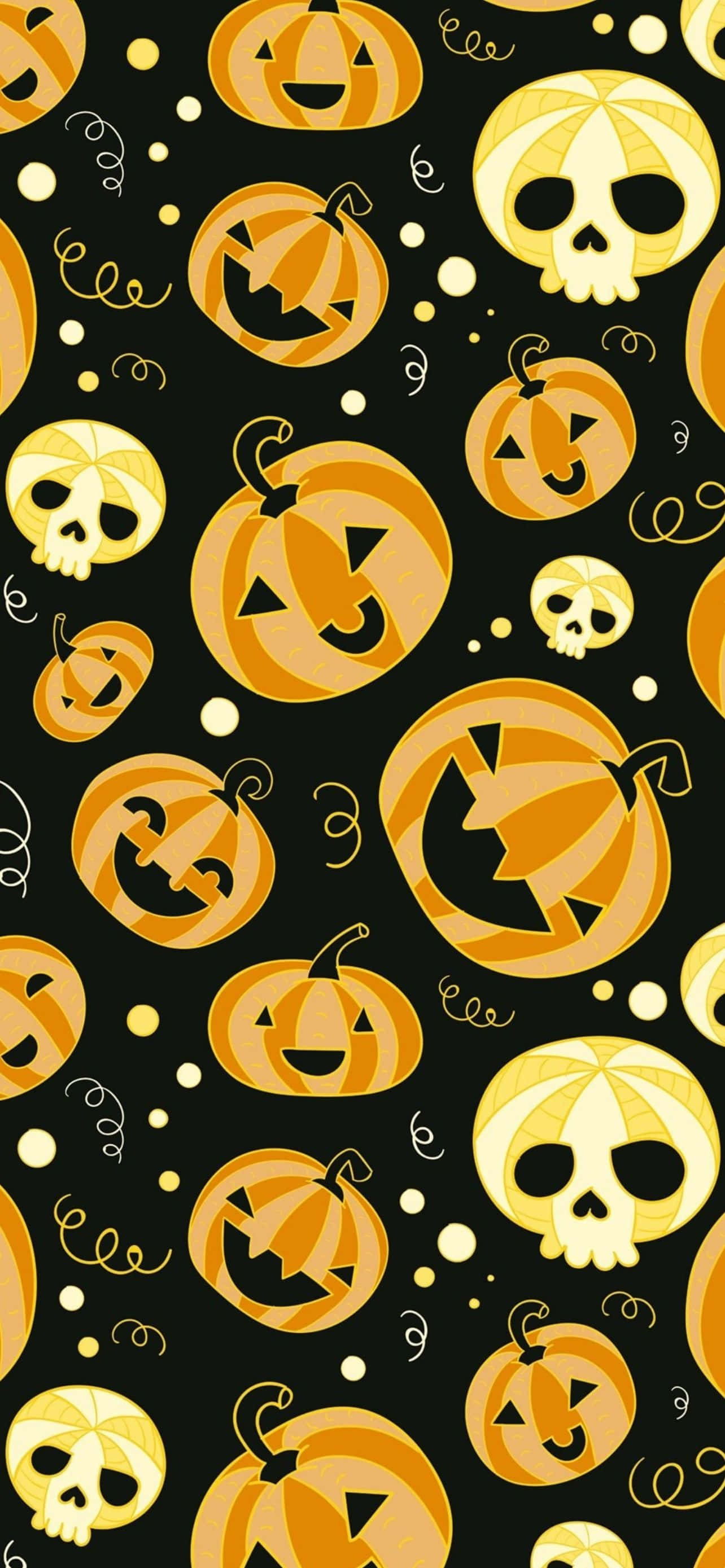 不気味なハロウィンの雰囲気をあなたのiPhoneに 壁紙