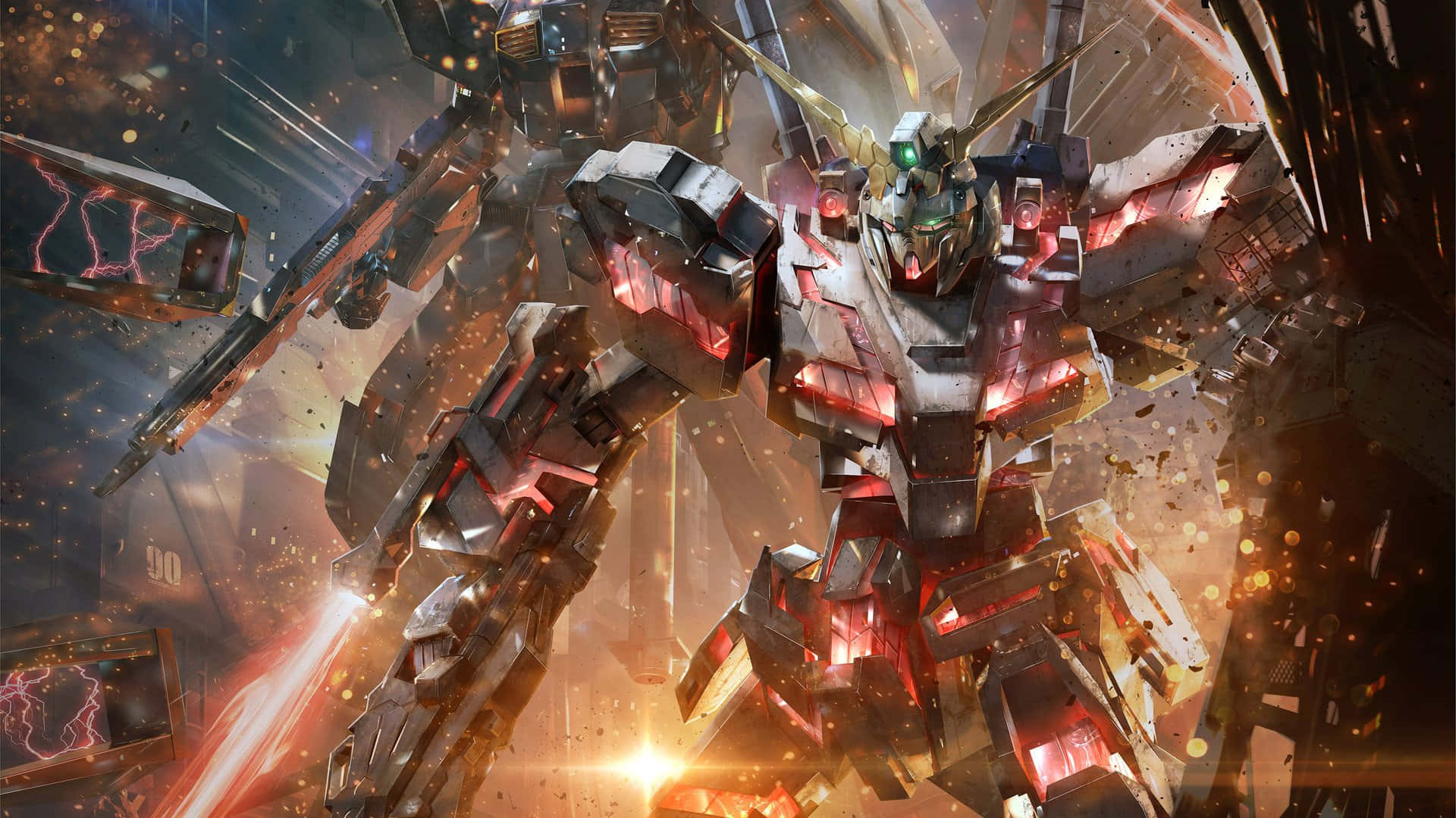 二機のガンダム デスクトップ 壁紙