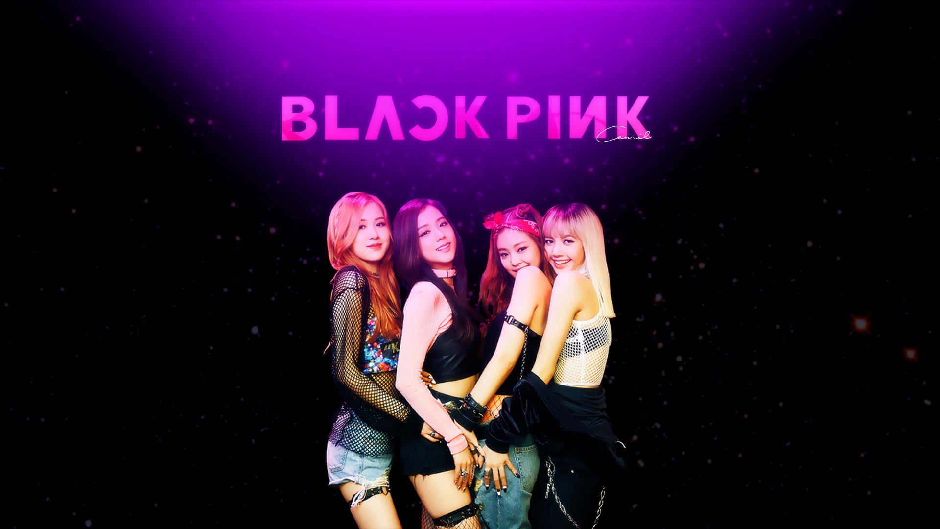 人気ガールズグループBLACKPINKがステージを華やかに彩る最新パフォーマンス 壁紙