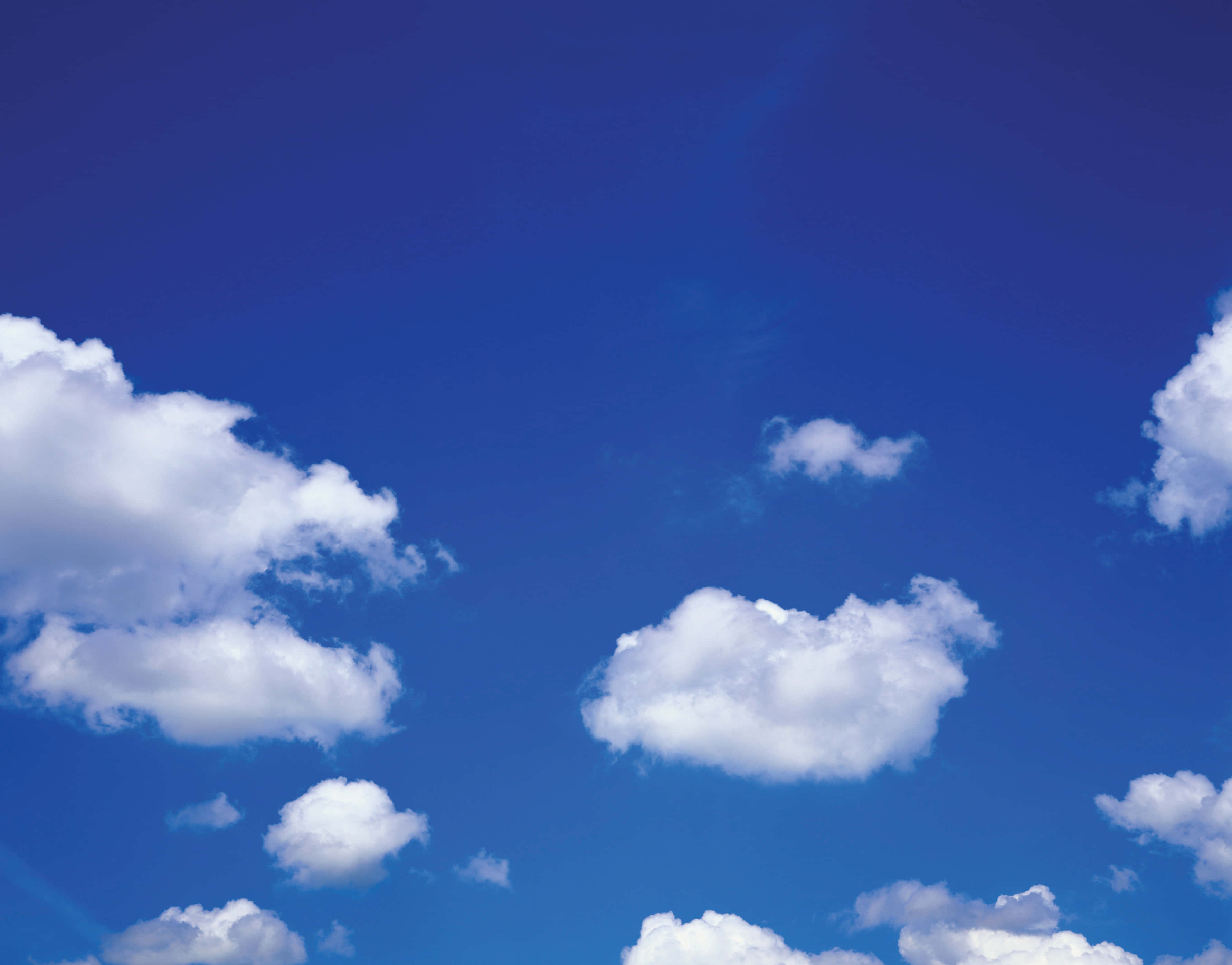 人生の美しさを楽しむ - 澄んだ青空 壁紙