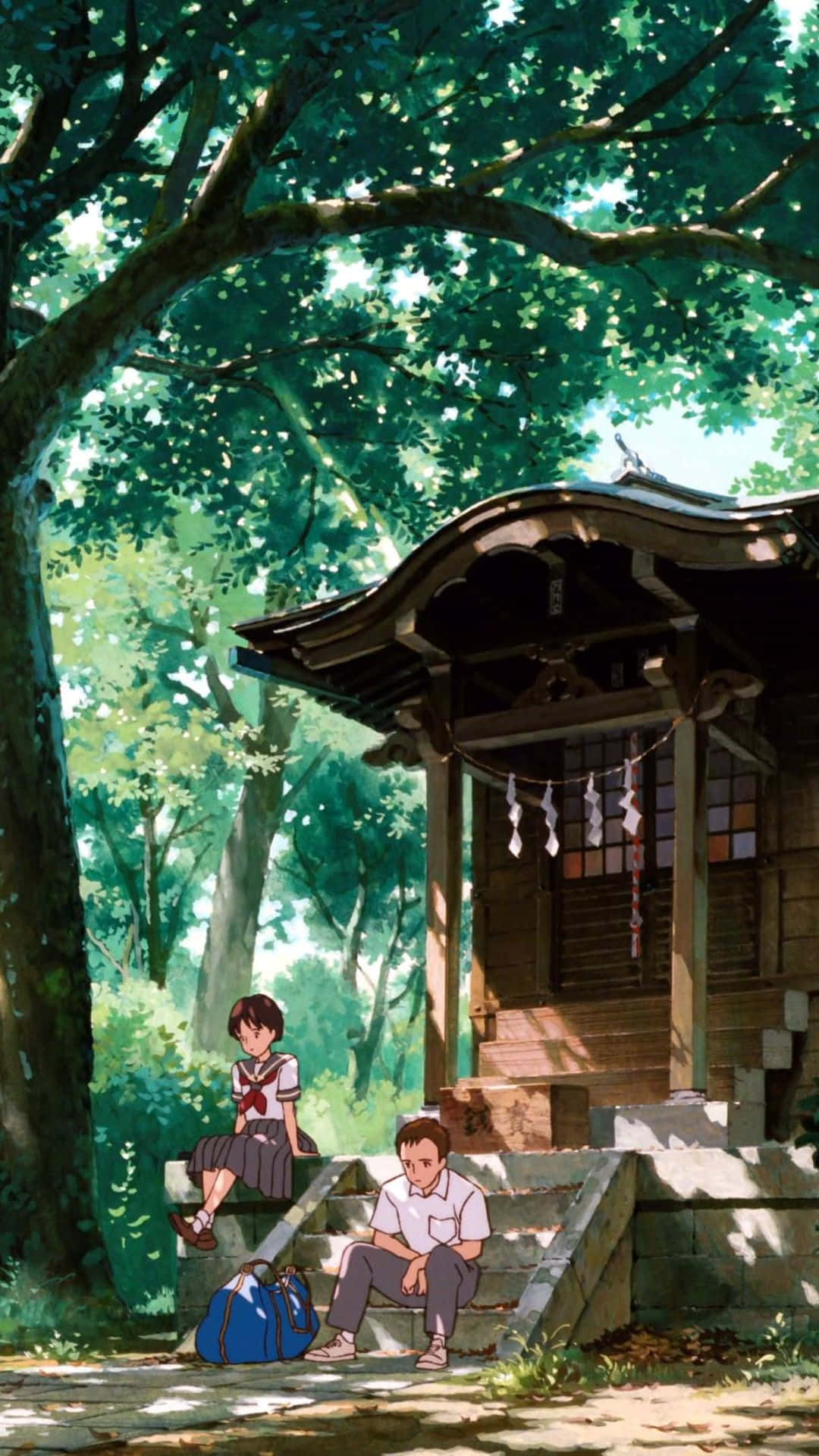 スタジオジブリスマホ — アニメ風景 壁紙