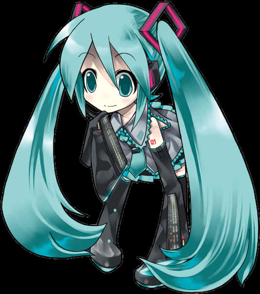 初音ミク ボーカロイドキャラクター 壁紙